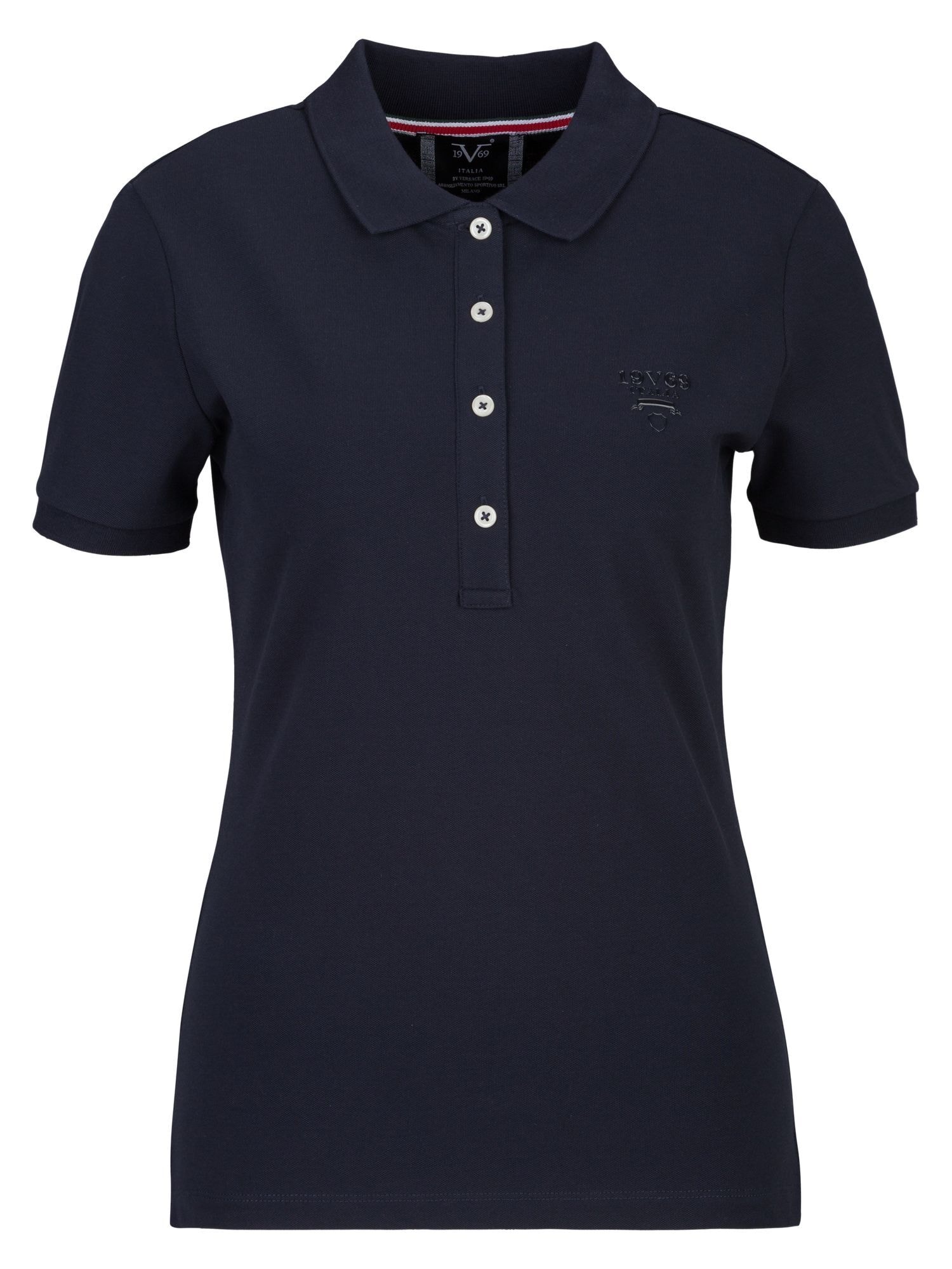 19V69 ITALIA Tricou Bibi  albastru marin