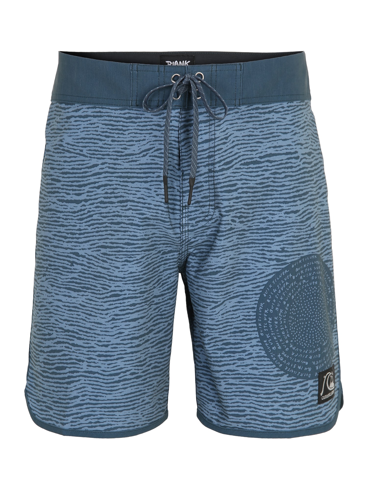 QUIKSILVER Kratke hlače za surfanje 'OG SCALLOP BLANK CANVAS 18'  cijansko modra / svetlo modra