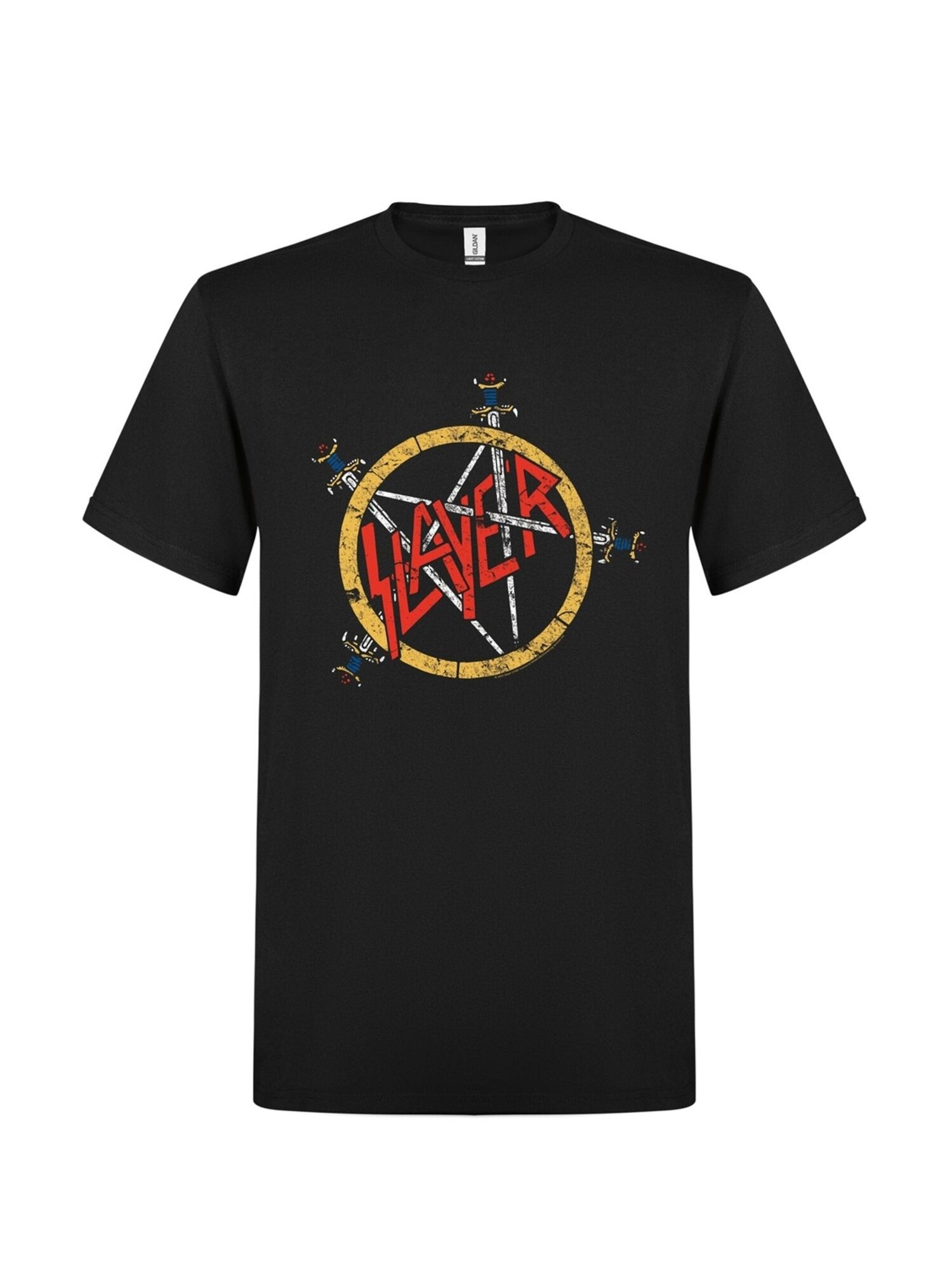 T-shirt 'Slayer Pentagram distressed T-Shirt'