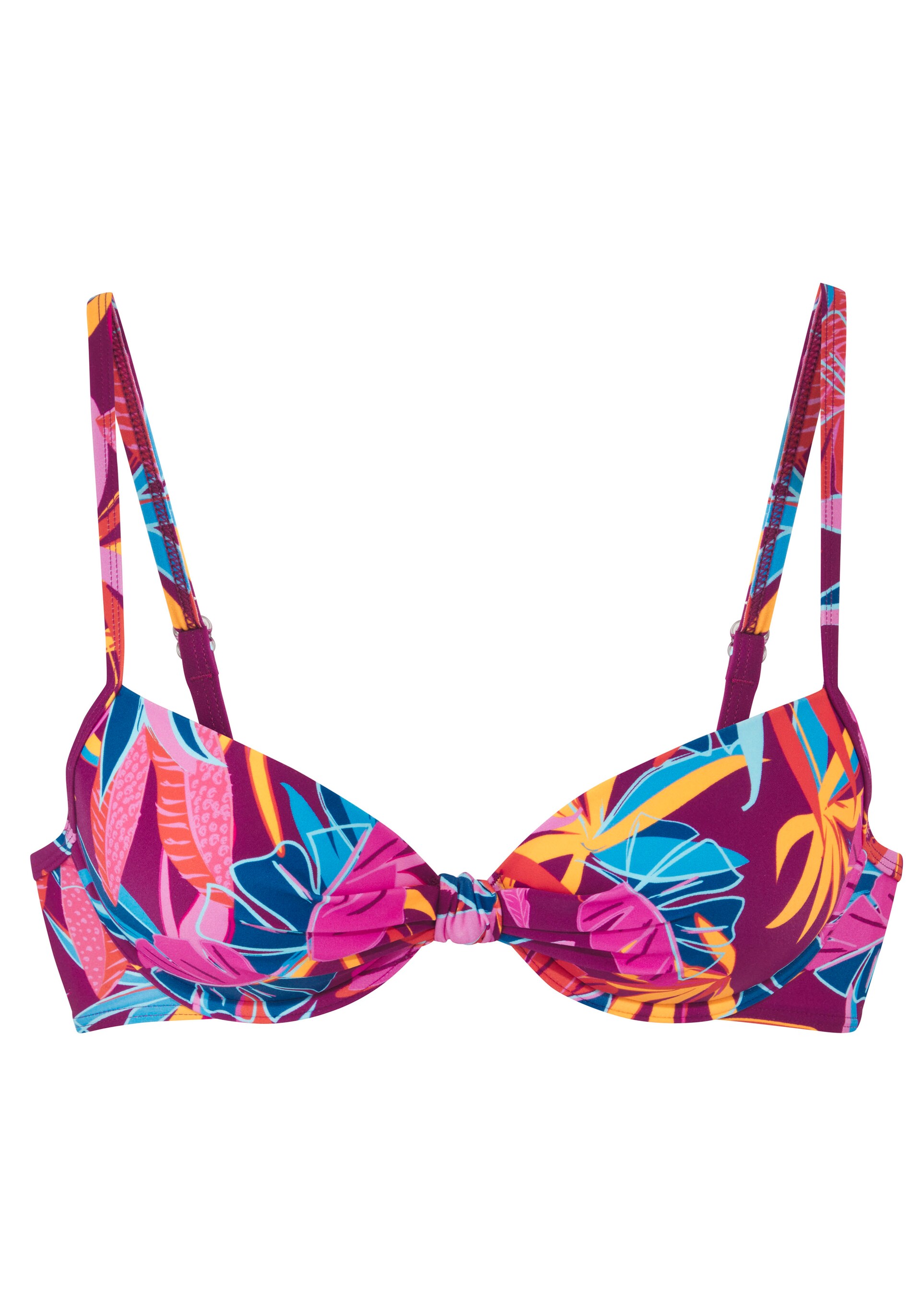 Buffalo Bikiniöverdel blå / gul / bär bikinis dam
