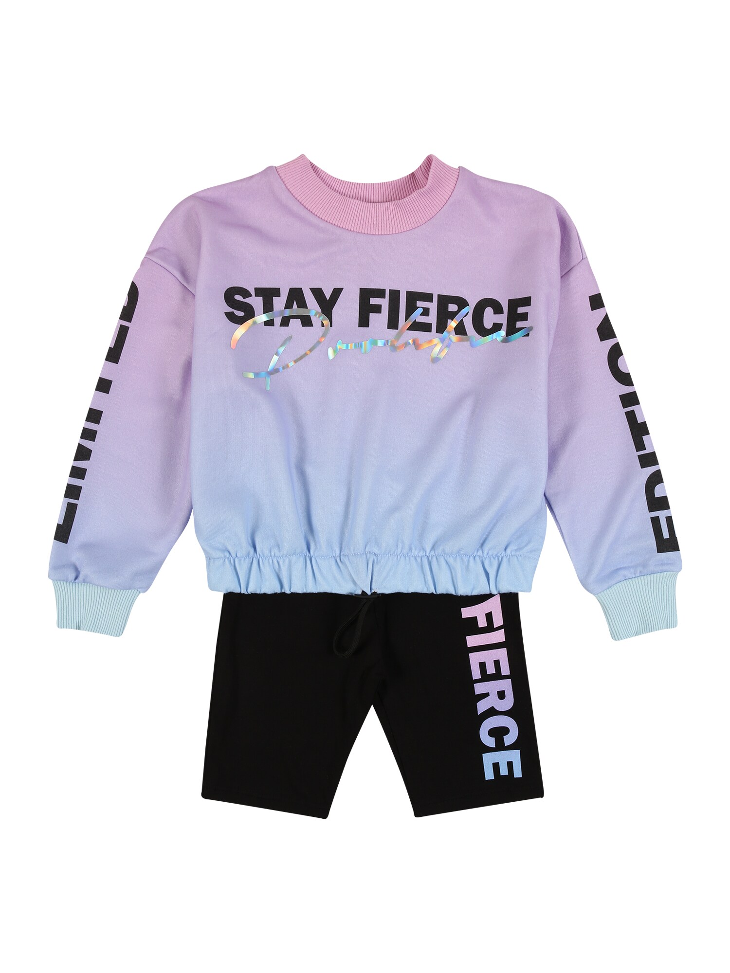 River Island Rinkinys 'STAY FIERCE'  mėlyna / purpurinė / juoda