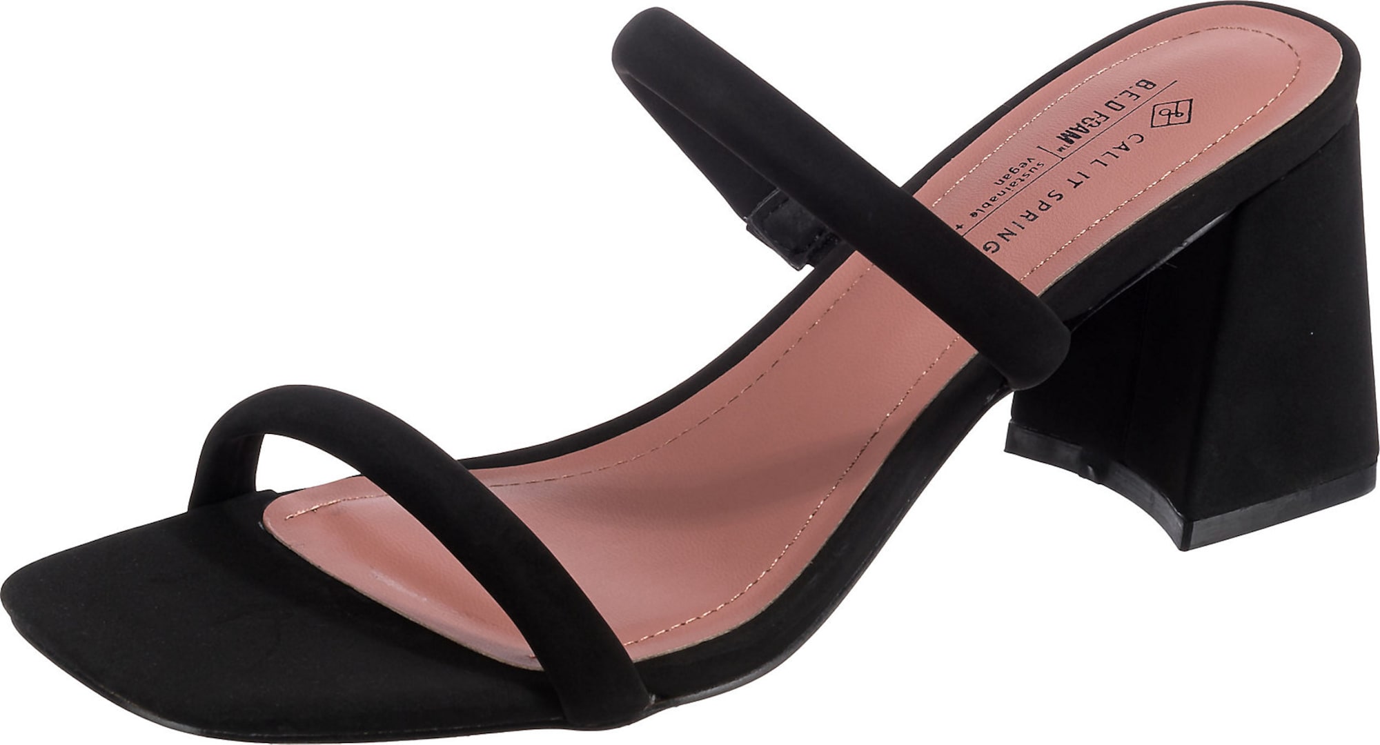 CALL IT SPRING Saboți Kaiaa  negru