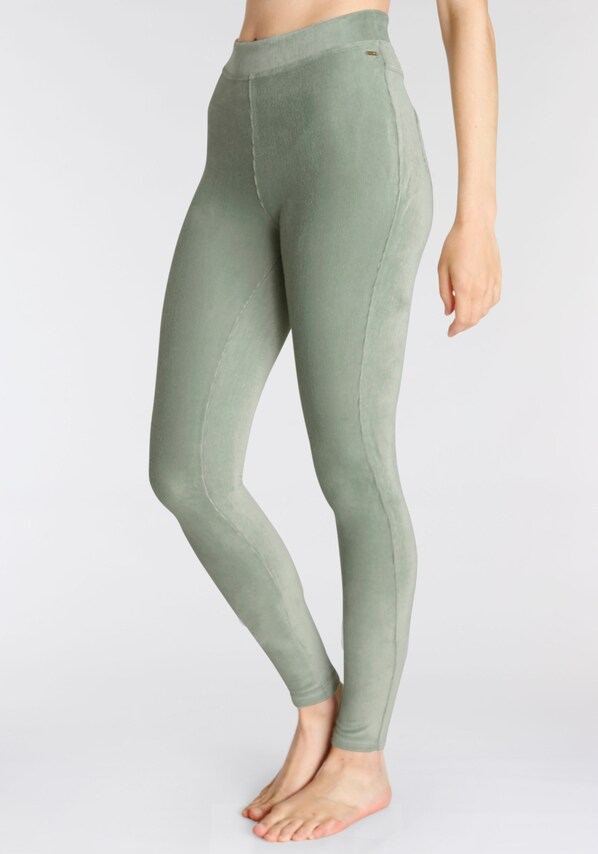 LASCANA, Leggings, zöld, 8 kép a 9 közül