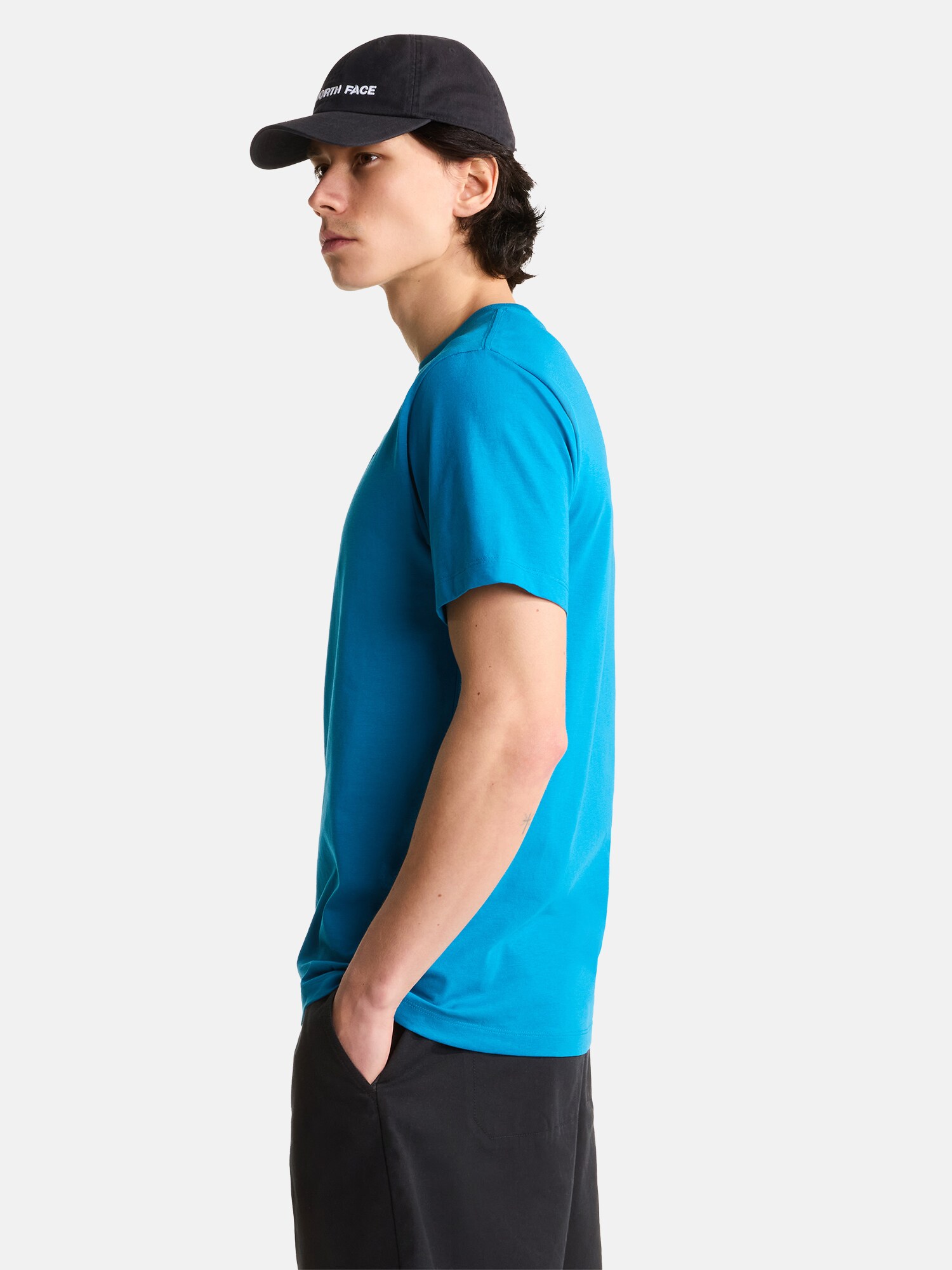 THE NORTH FACE Tričko 'Evolution Simple Dome'  modrá / biela (obrázok 6)