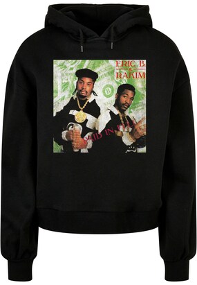 Merchcode Sweatshirt ‘Eric B & Rakim – Paid in full’ Groen / Pink / Zwart / Wit