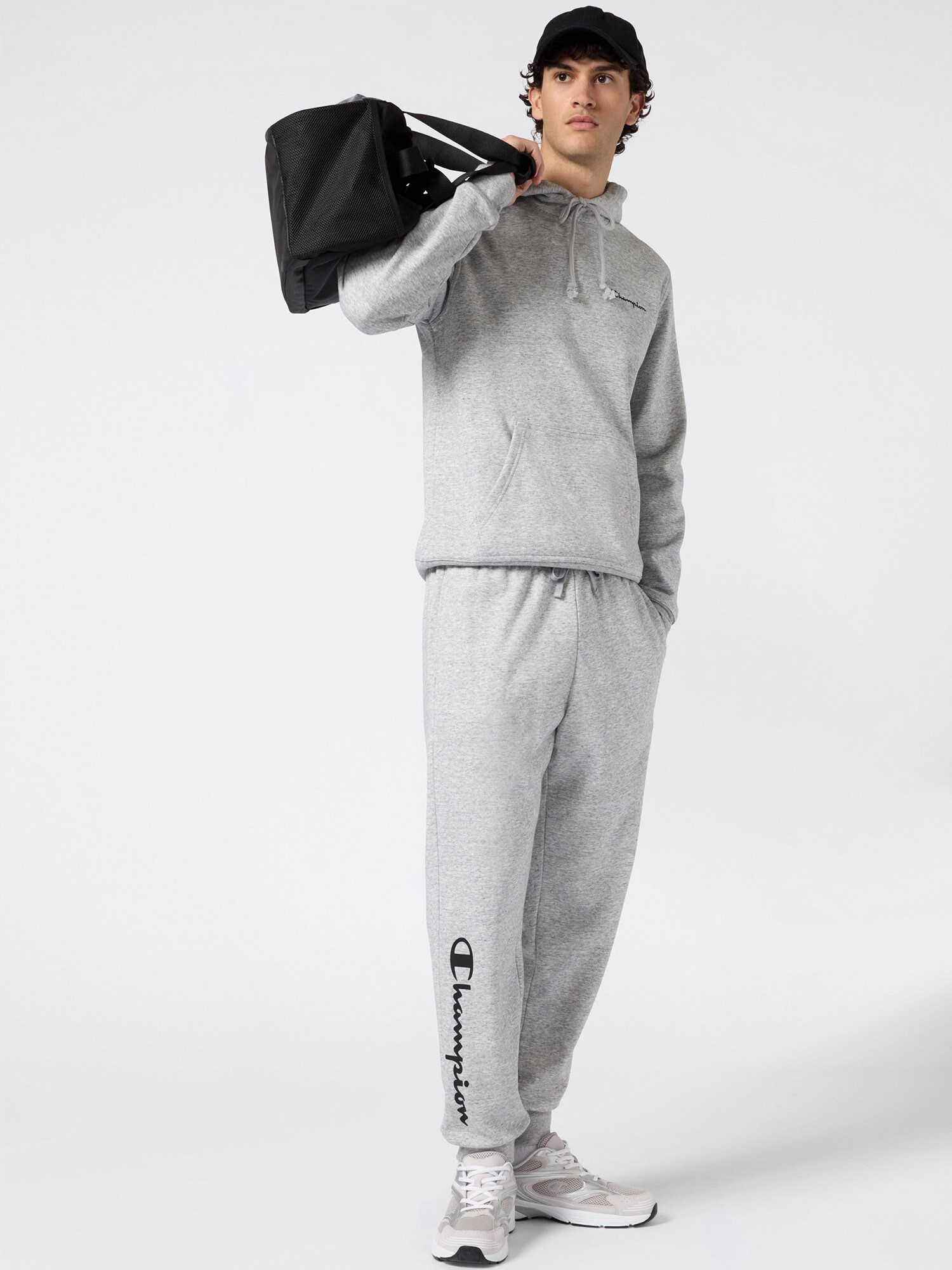 Champion Pantalón  gris claro / negro – imagen 8