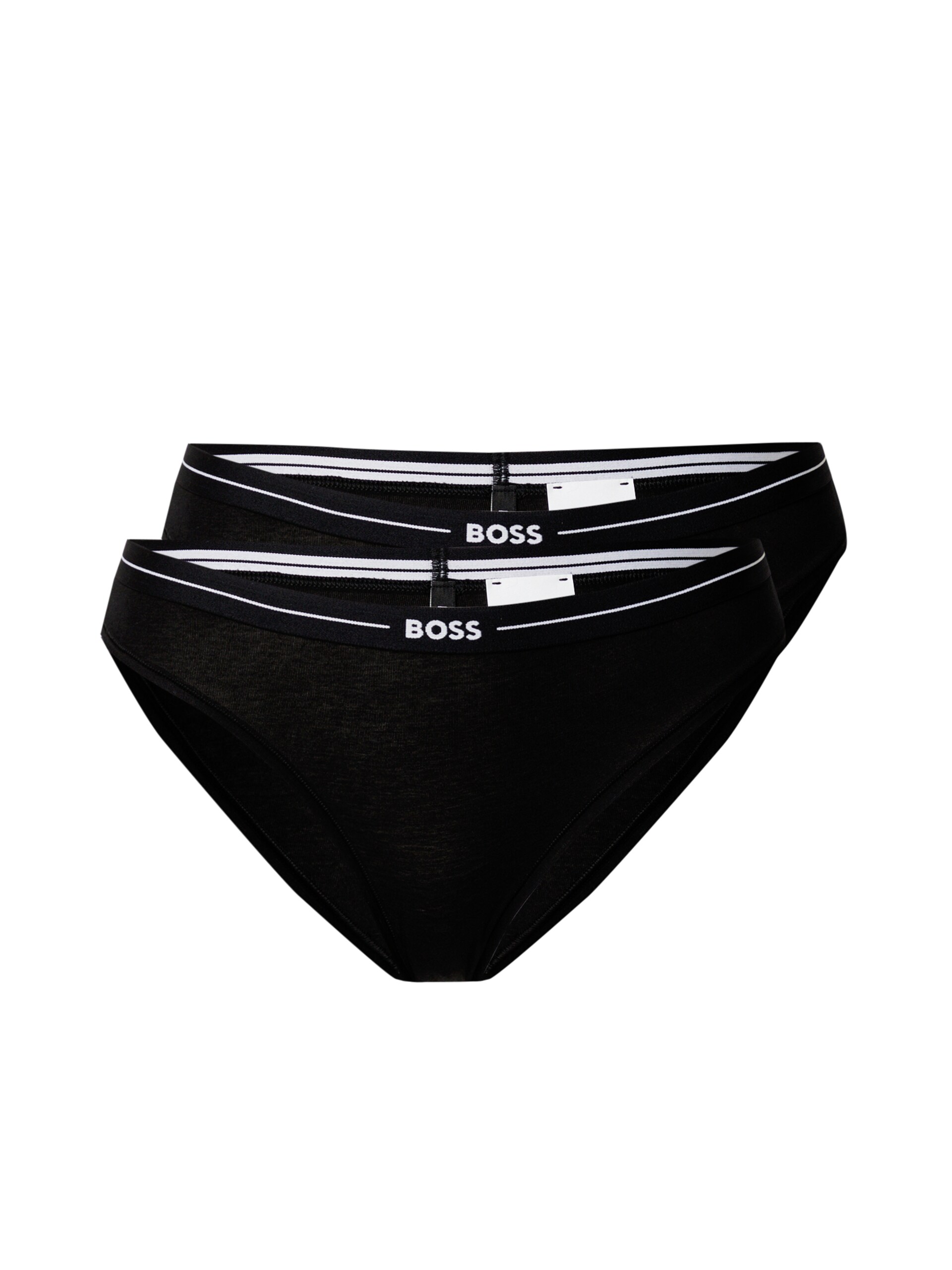 Boss Three-pack of stretch-cotton briefs with logo waistbands trosor dam – bild 5
