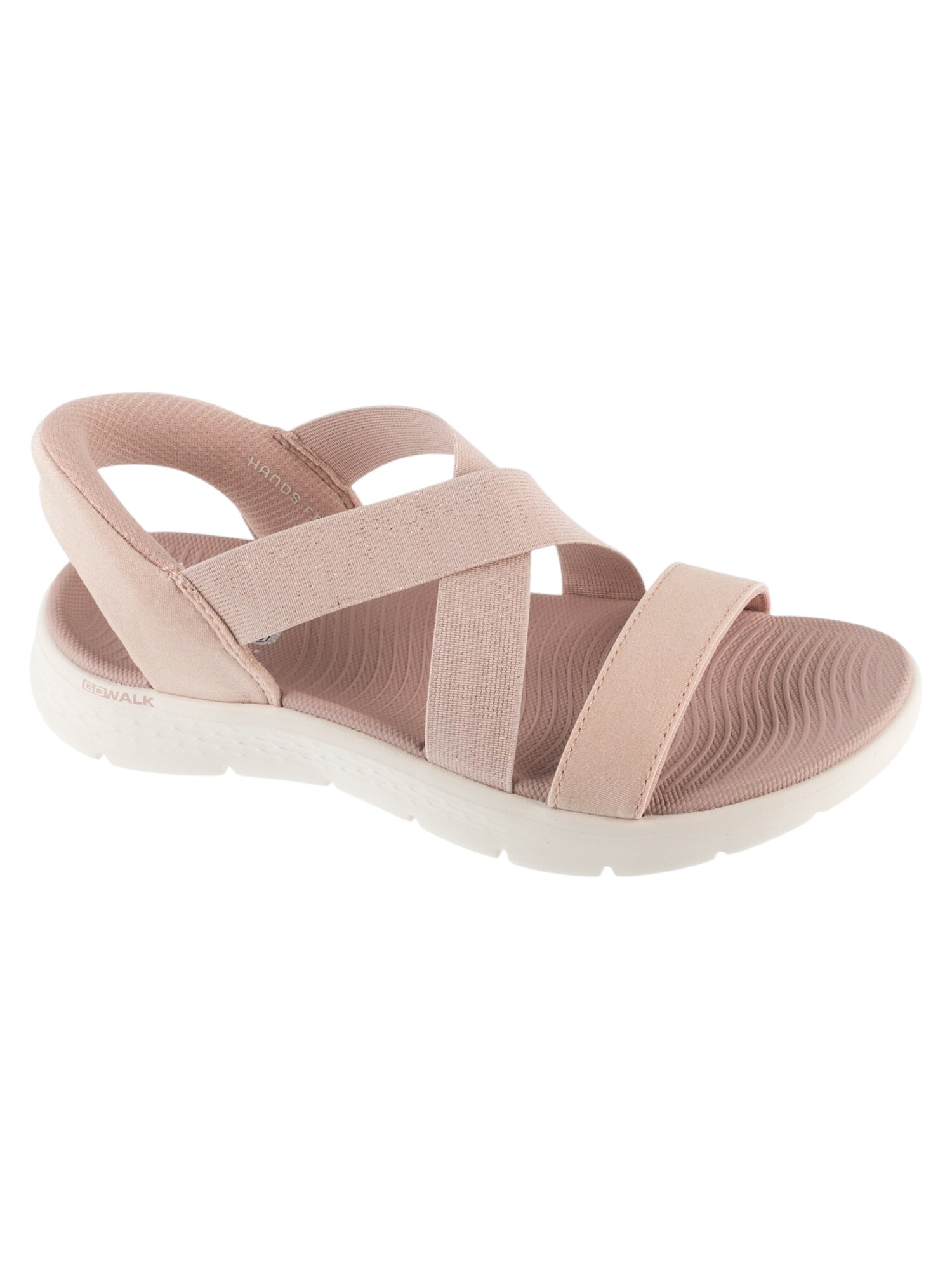 Skechers Sandaal 'Skechers Slip-Ins, Go Walk Flex Sandal - Glimmer Up' Pink