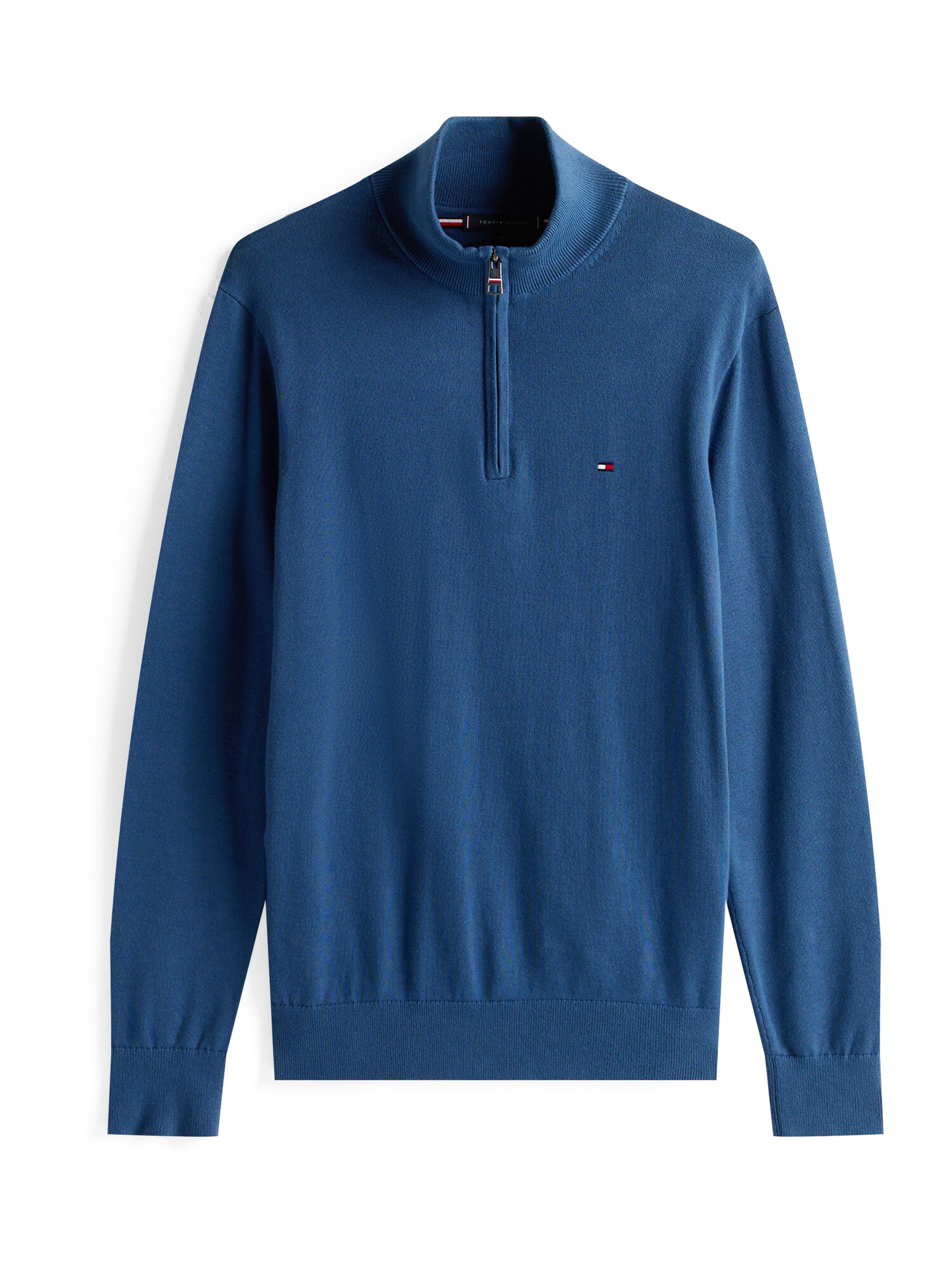 TOMMY HILFIGER Pulover ESSENTIAL  albastru