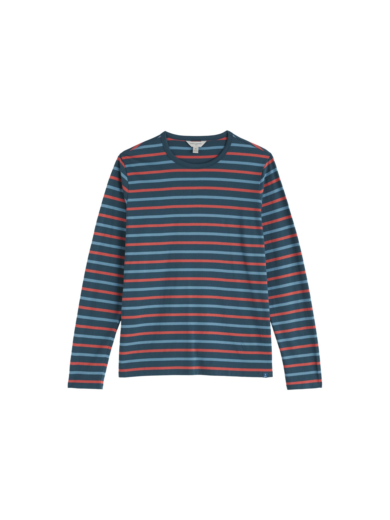 Seasalt Cornwall Tricou Sailor albastru / albastru marin / roșu