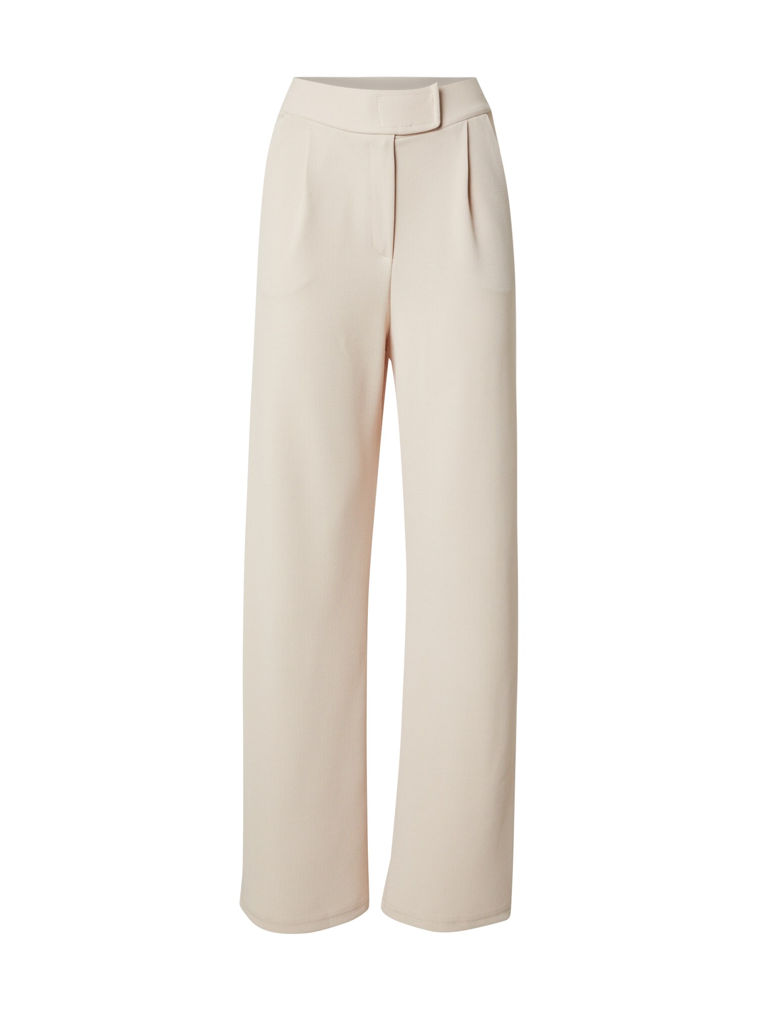 Happiness İstanbul Pantaloni cu dungă  bej deschis