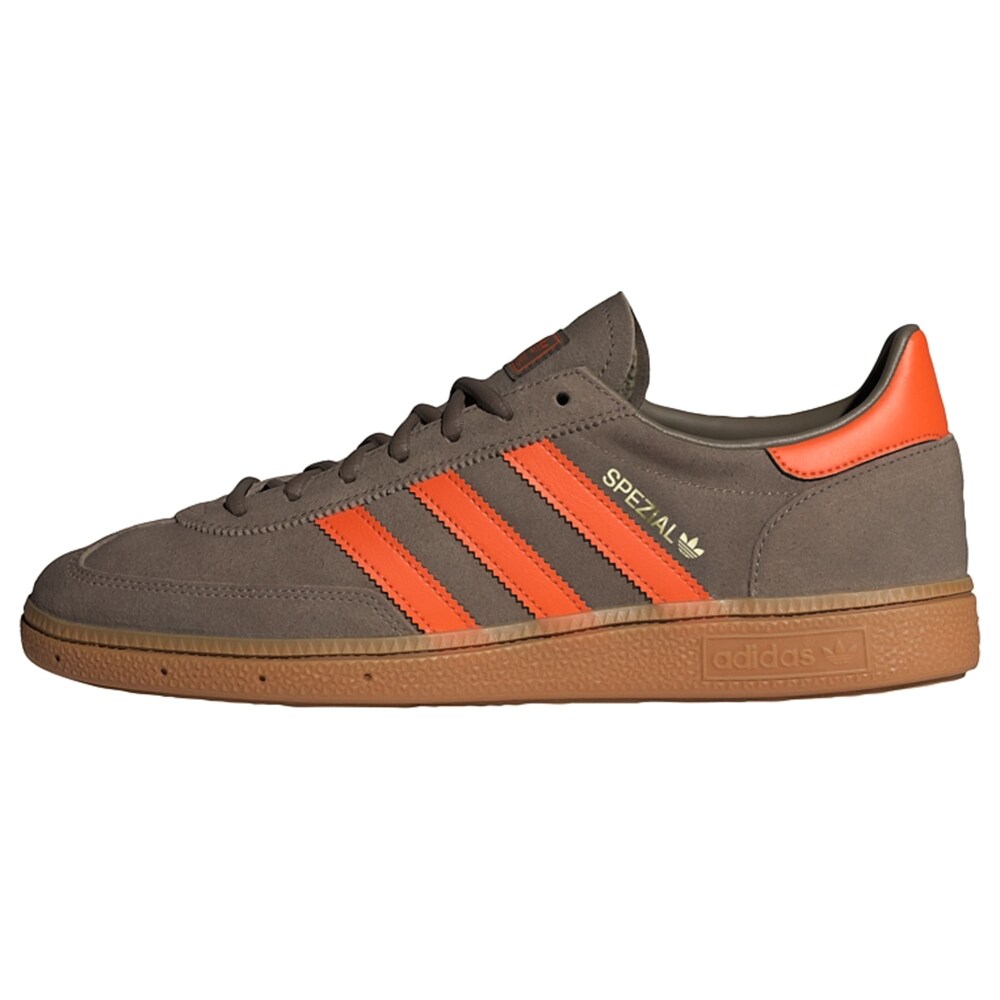 ADIDAS ORIGINALS Sneaker 'Handball Spezial' Herren Größe 36 mokka / mandarine / offwhite