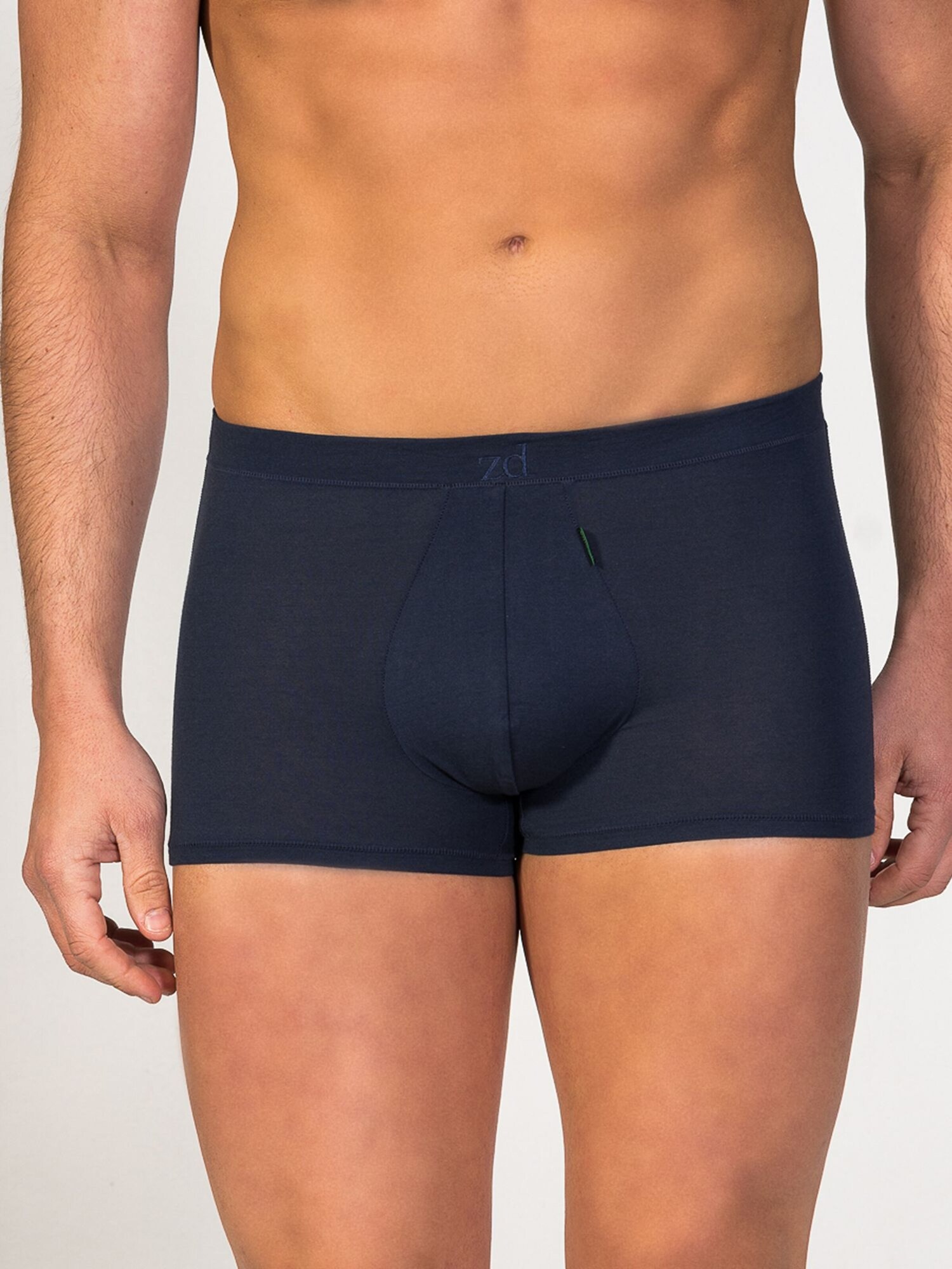 zd ZERO DEFECTS Calzoncillo boxer 'Ikaria Egyptian cotton' navy