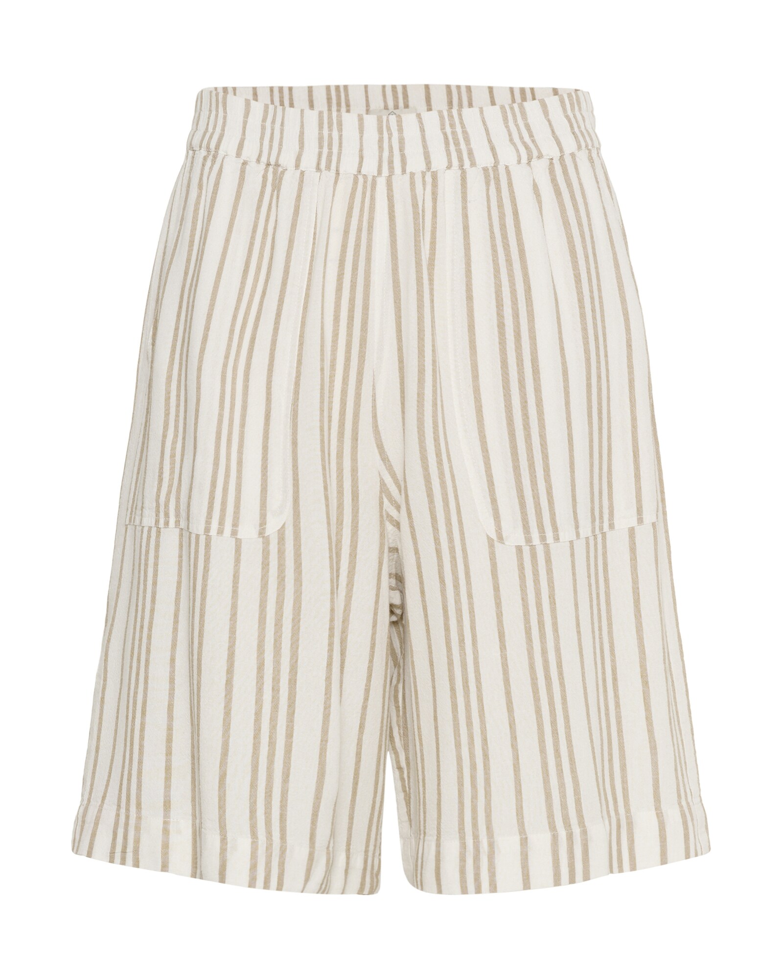 Kaffe Pantaloni Milia  bej / alb