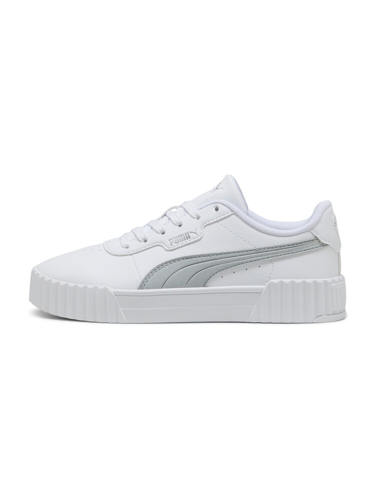 PUMA Sneaker 'Carina 3.0' Damen Größe 40.5 grau / hellgrau / silber / weiß