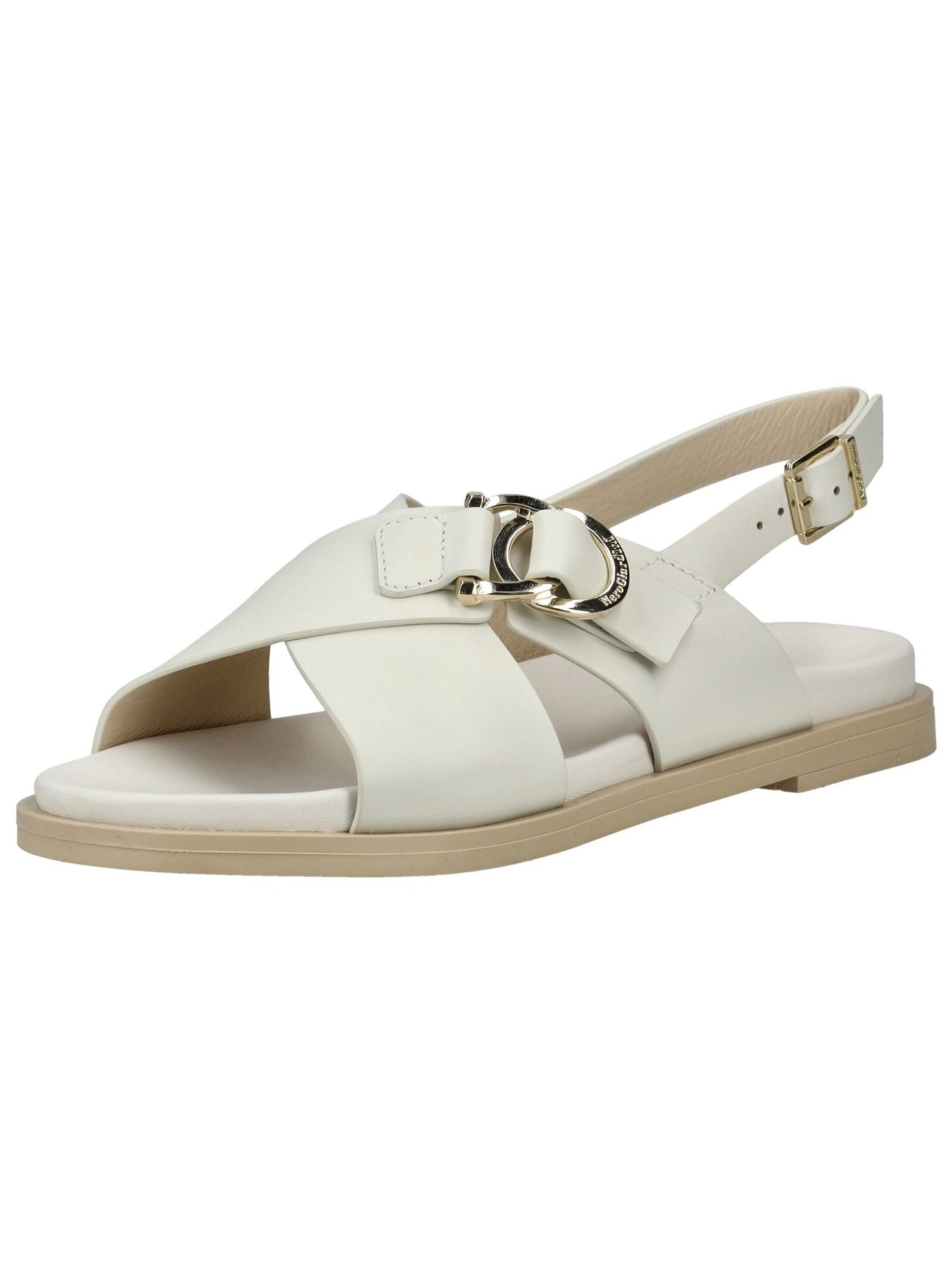 Nero Giardini Sandalen Met Riem Wit