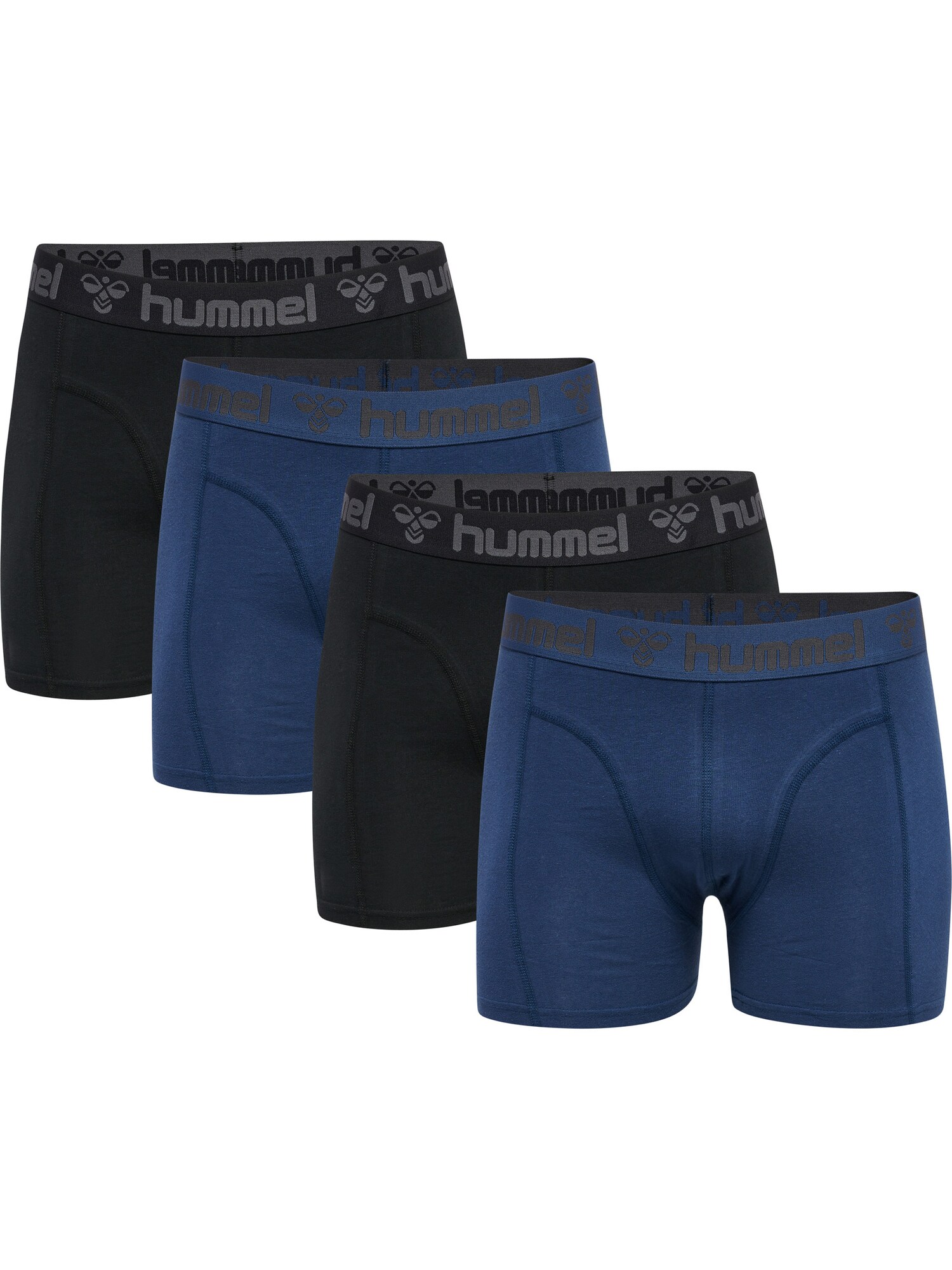 Hummel Boxer trumpikės 'Marston' tamsiai mėlyna / juoda