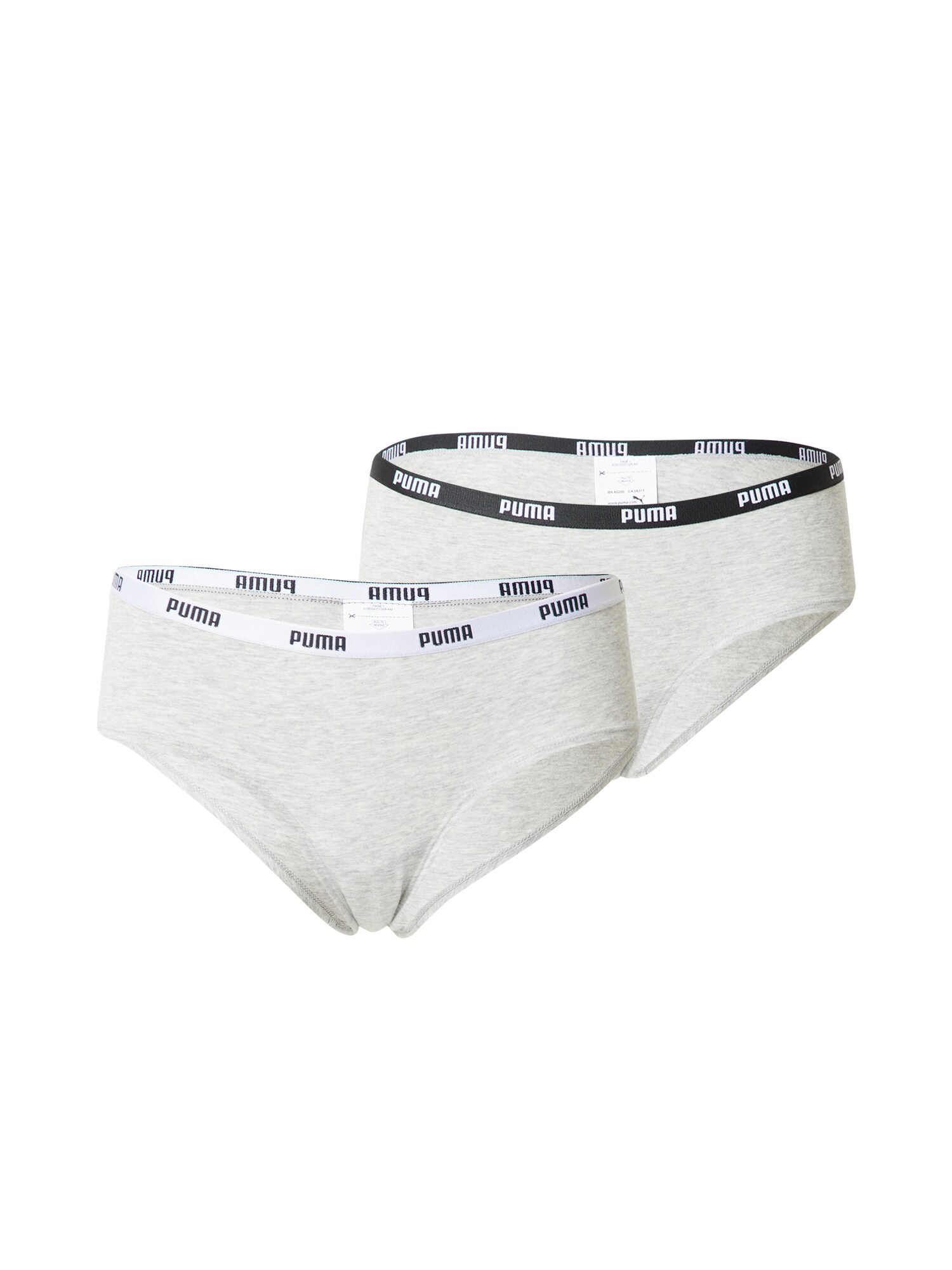 PUMA Chiloți  gri amestecat / negru / alb