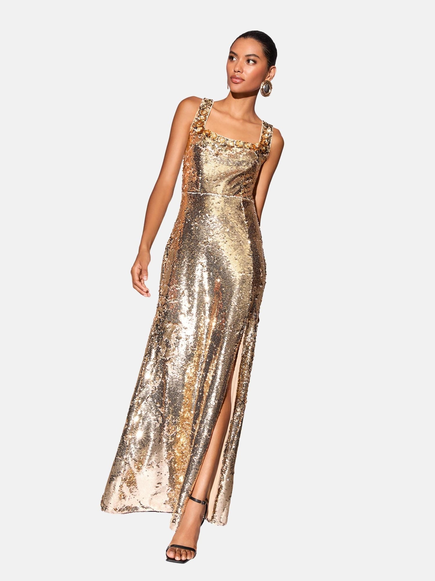 Lipsy Abito  oro