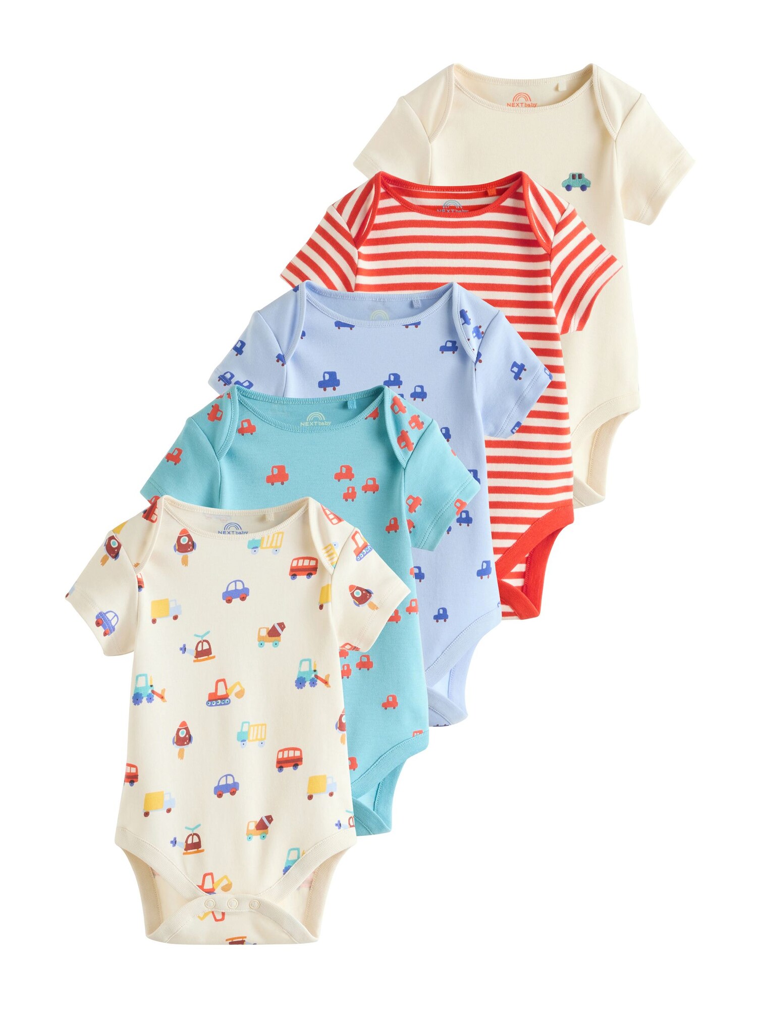 Next Salopetă/Body  bej deschis / albastru deschis / verde deschis / roșu