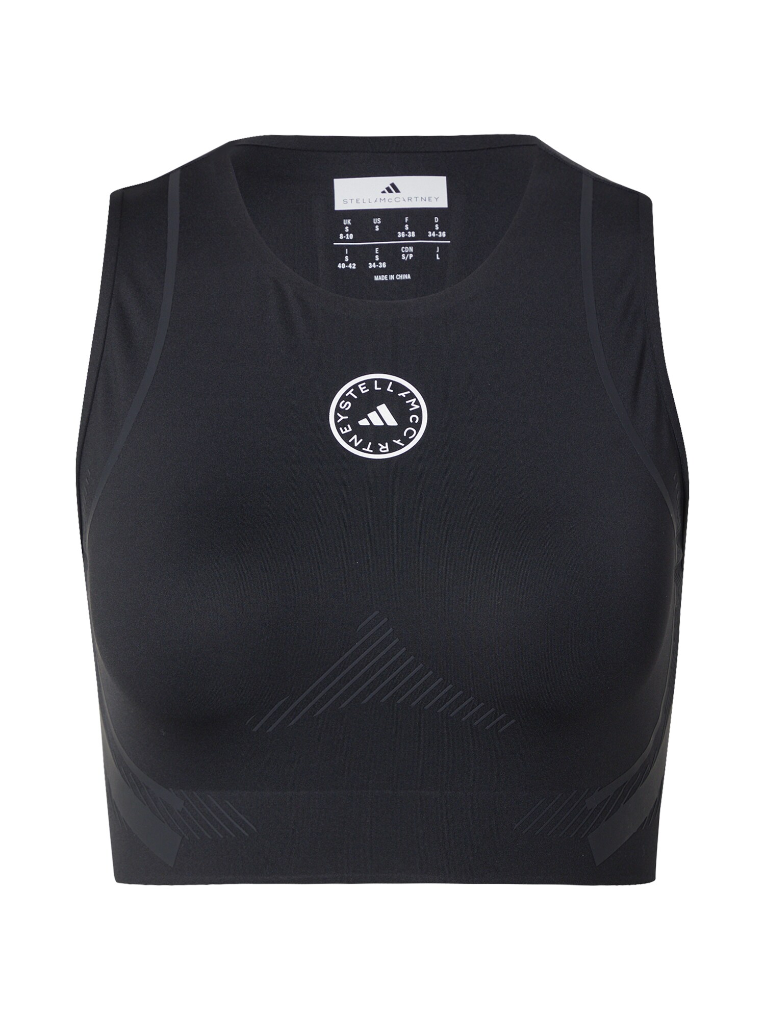 ADIDAS BY STELLA MCCARTNEY Športová podprsenka čierna / biela