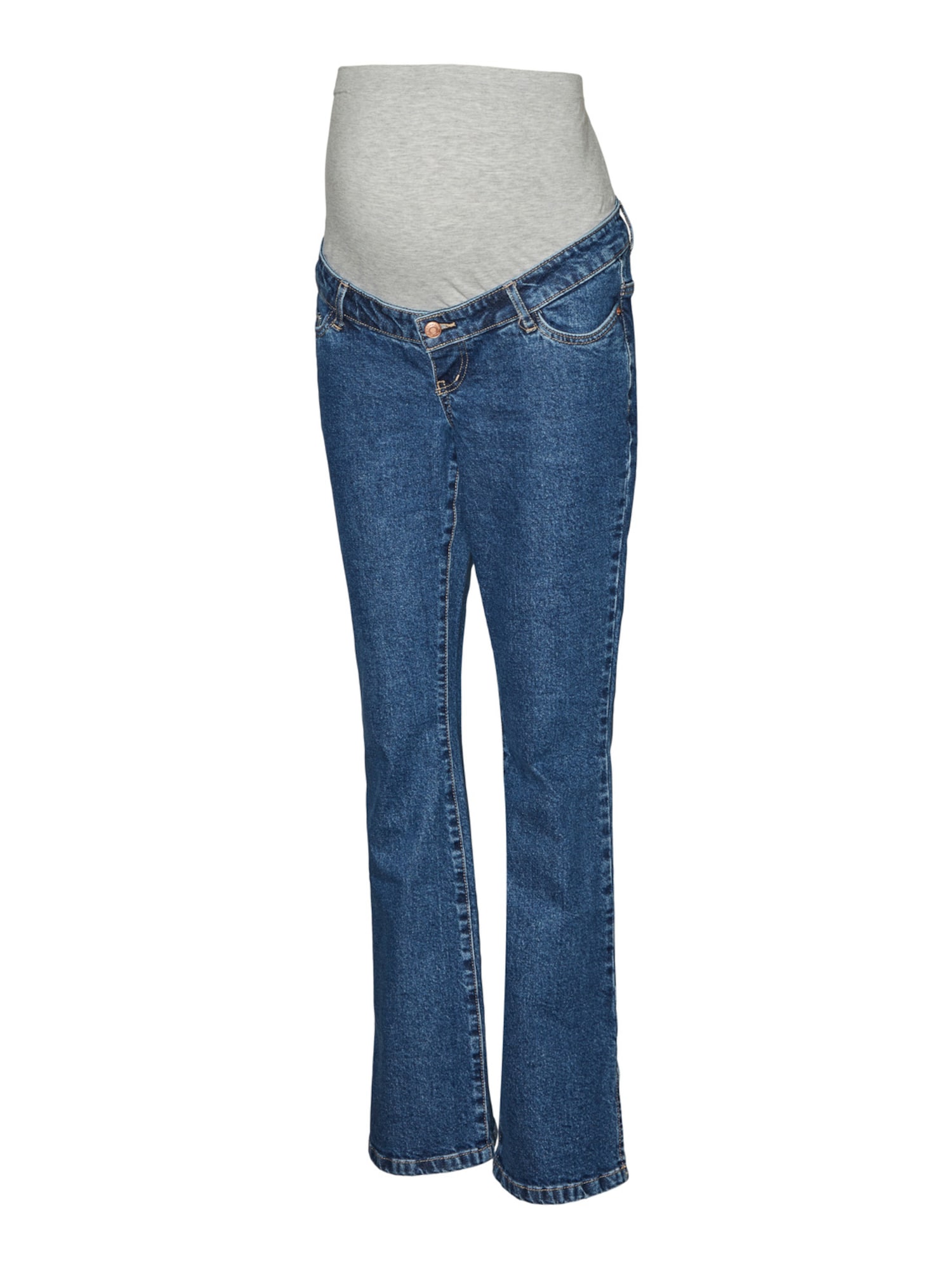 Vero Moda Maternity Jeans 'Selma'  albastru denim / gri deschis
