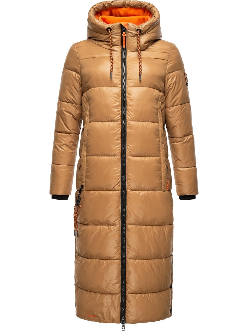 Vinterkappa 'Schmuseengel' camel / orange