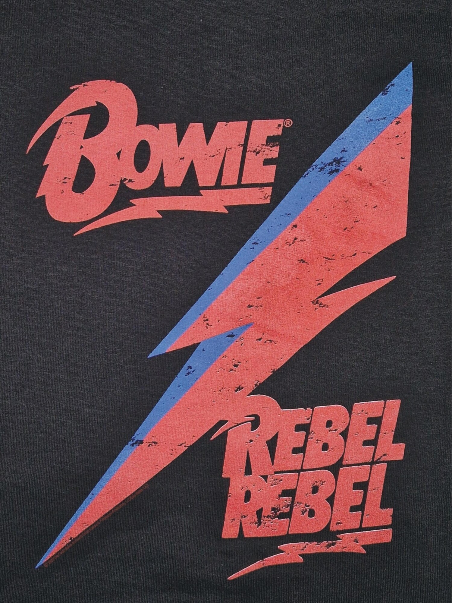 Rockshirts Sudadera 'David Bowie Kapuzenpullover'  negro – imagen 3
