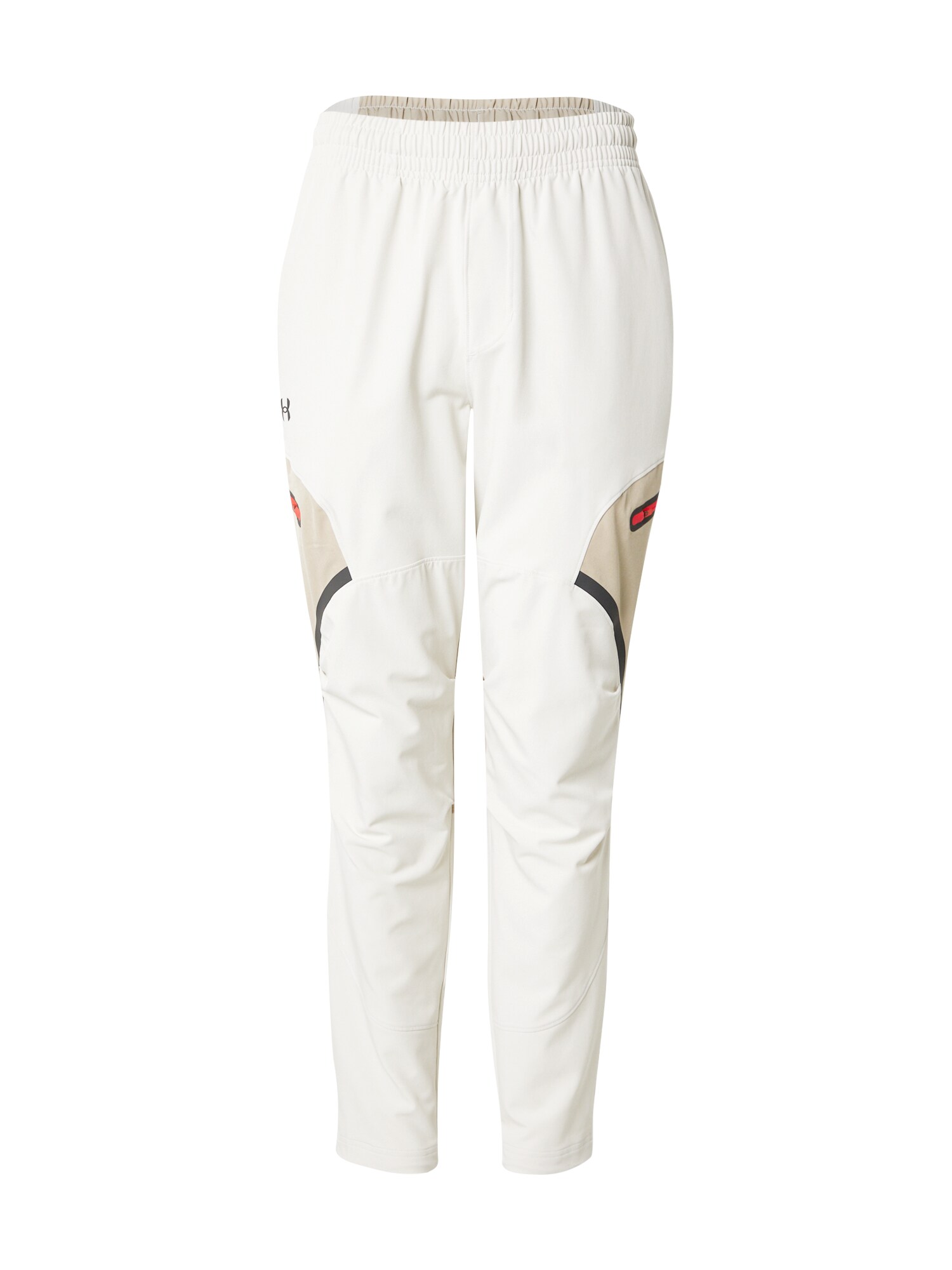 Under Armour Sportbroek 'Unstoppable' Cranberry / Zwart / Wit