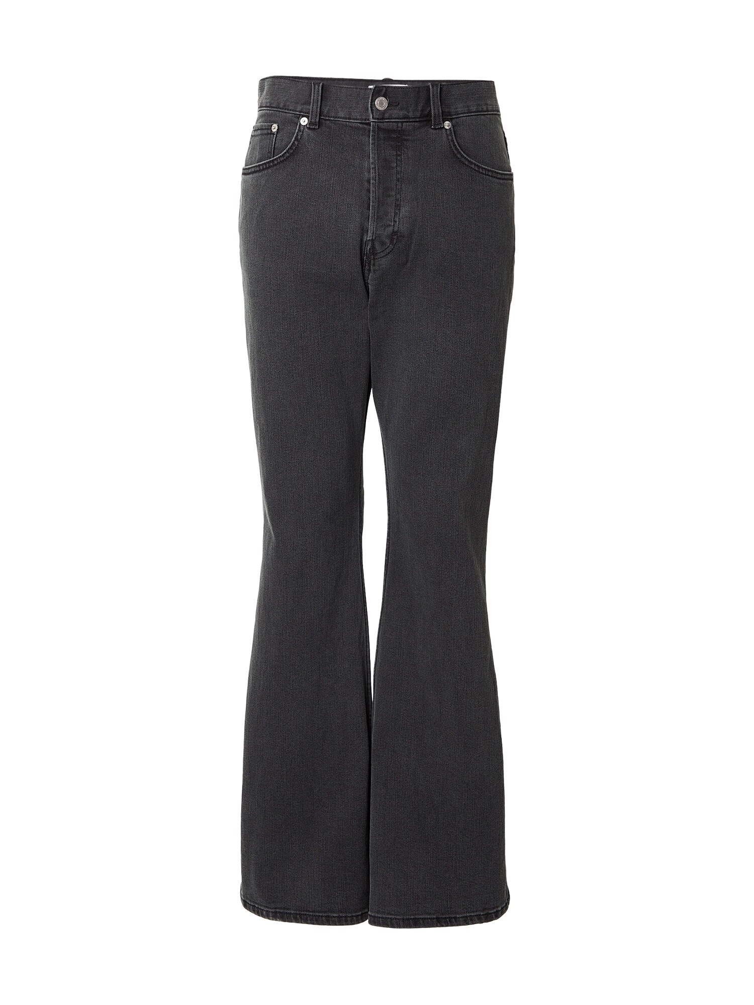 WEEKDAY Džínsy  čierny denim