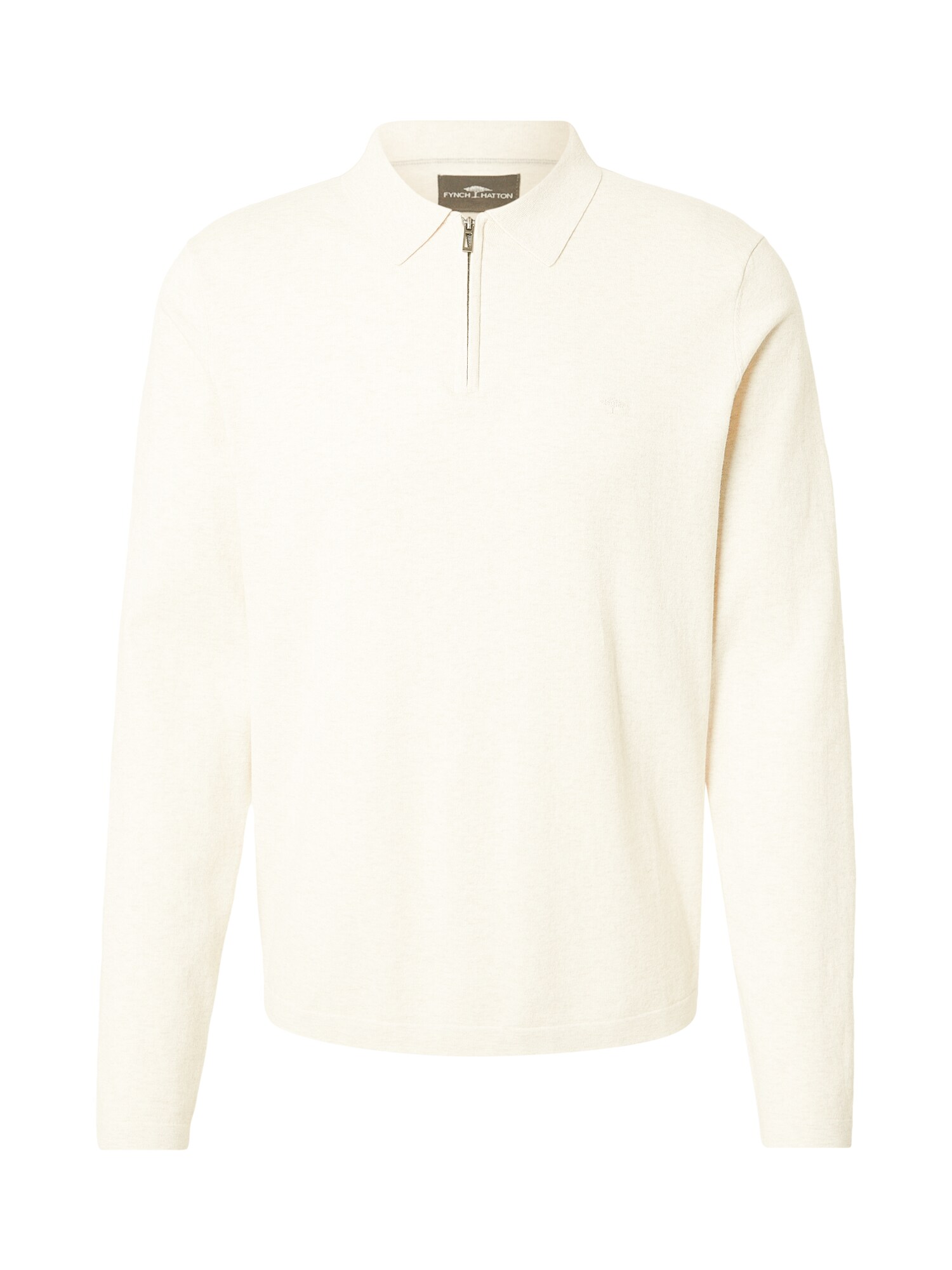 FYNCH-HATTON Pulover Superflex  alb murdar