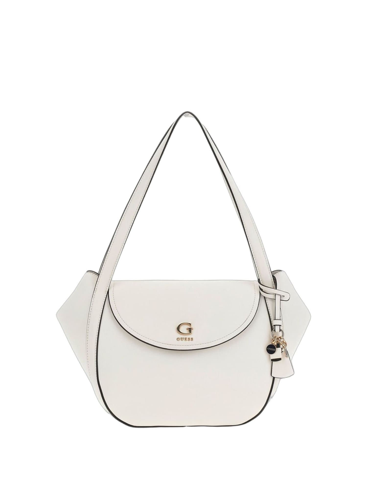 Handväska 'Guess Sac à Rabat Coleen Off White'