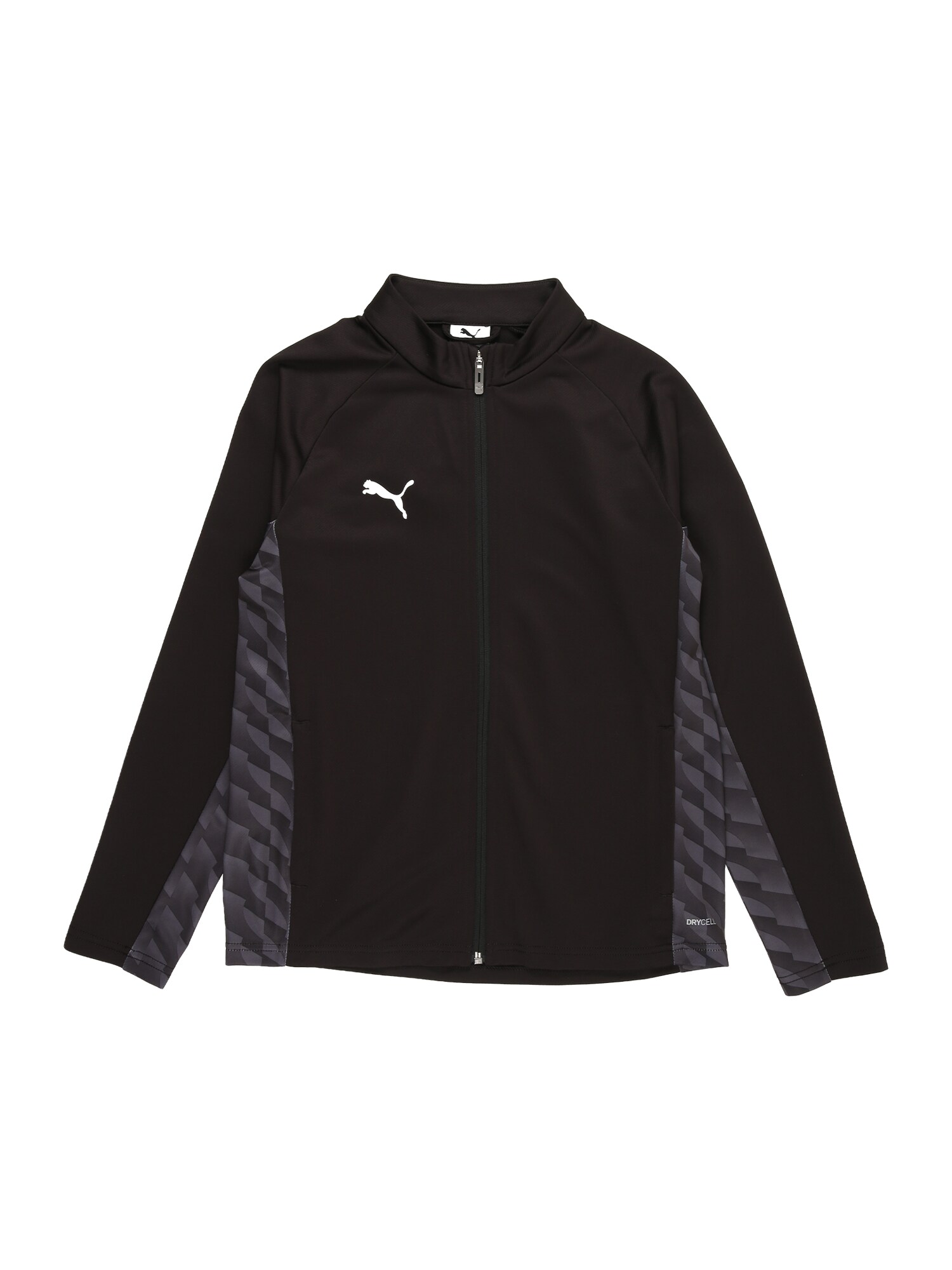 PUMA Športová bunda 'TeamLIGA26'  tmavosivá / čierna