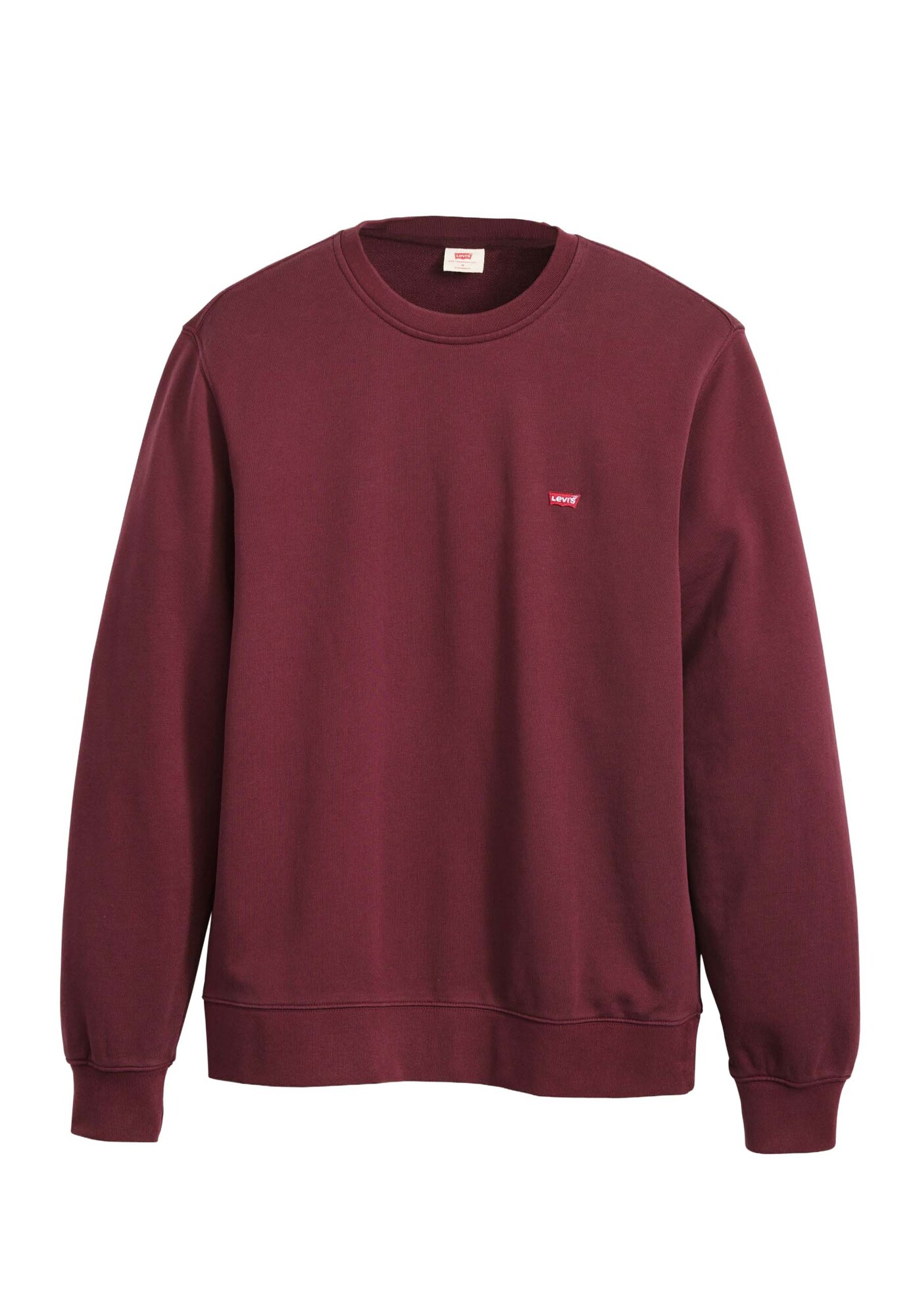 LEVI'S ® Mikina 'ORIGINAL HM'  tmavočervená