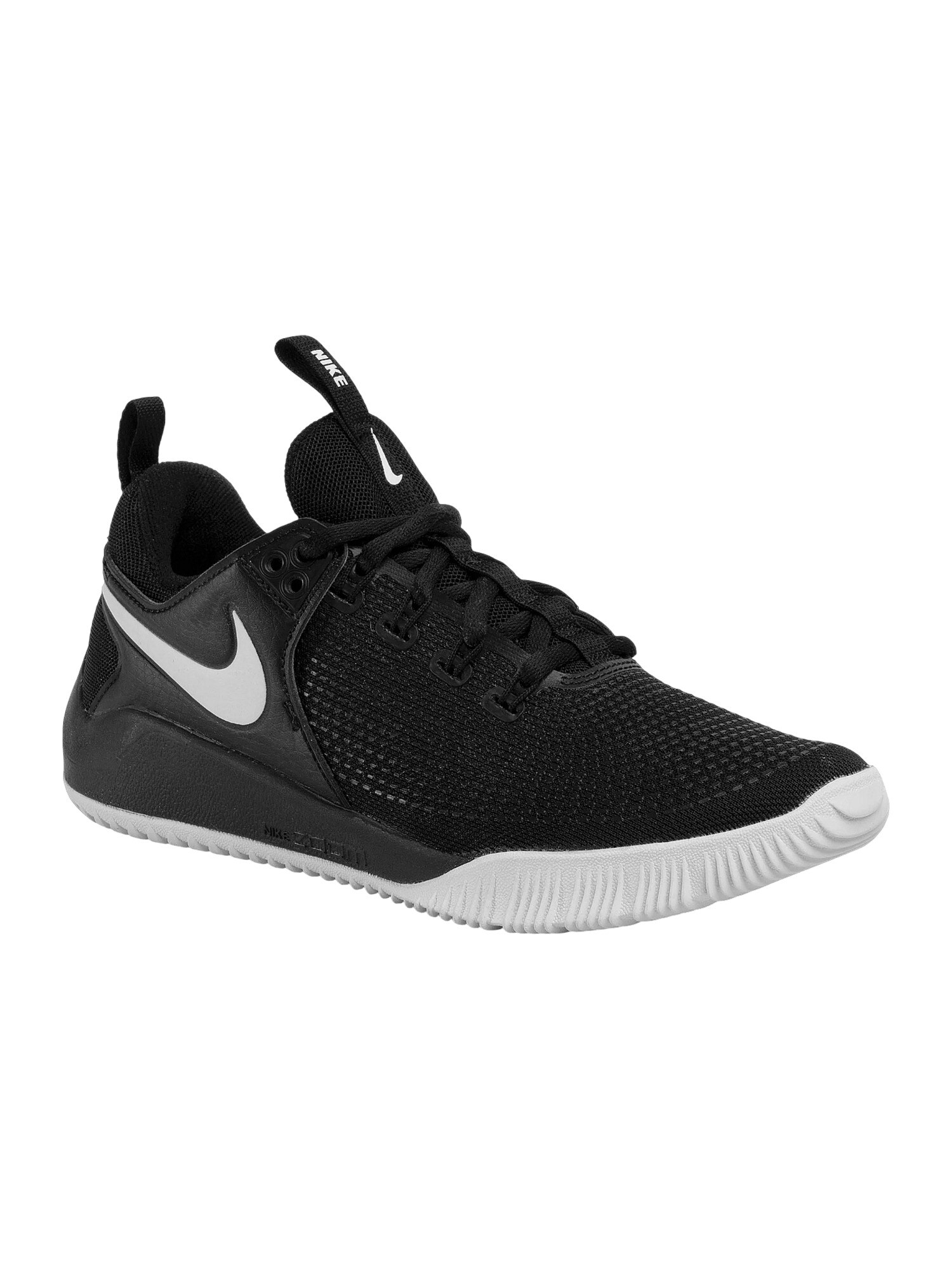 NIKE Pantofi sport  negru / alb