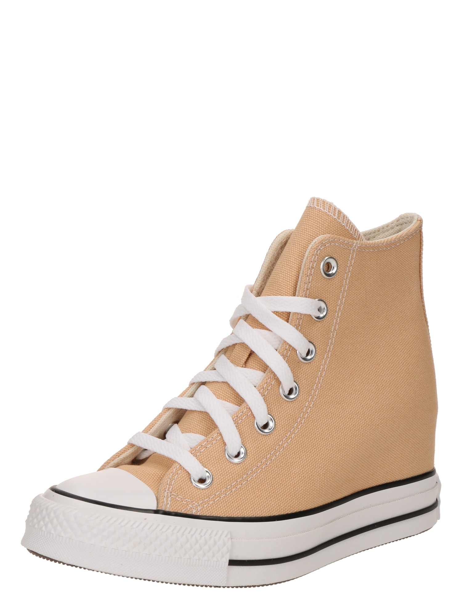 CONVERSE Magas szárú sportcipők 'CTAS'  teveszín / fekete / fehér akciós termékkép 1