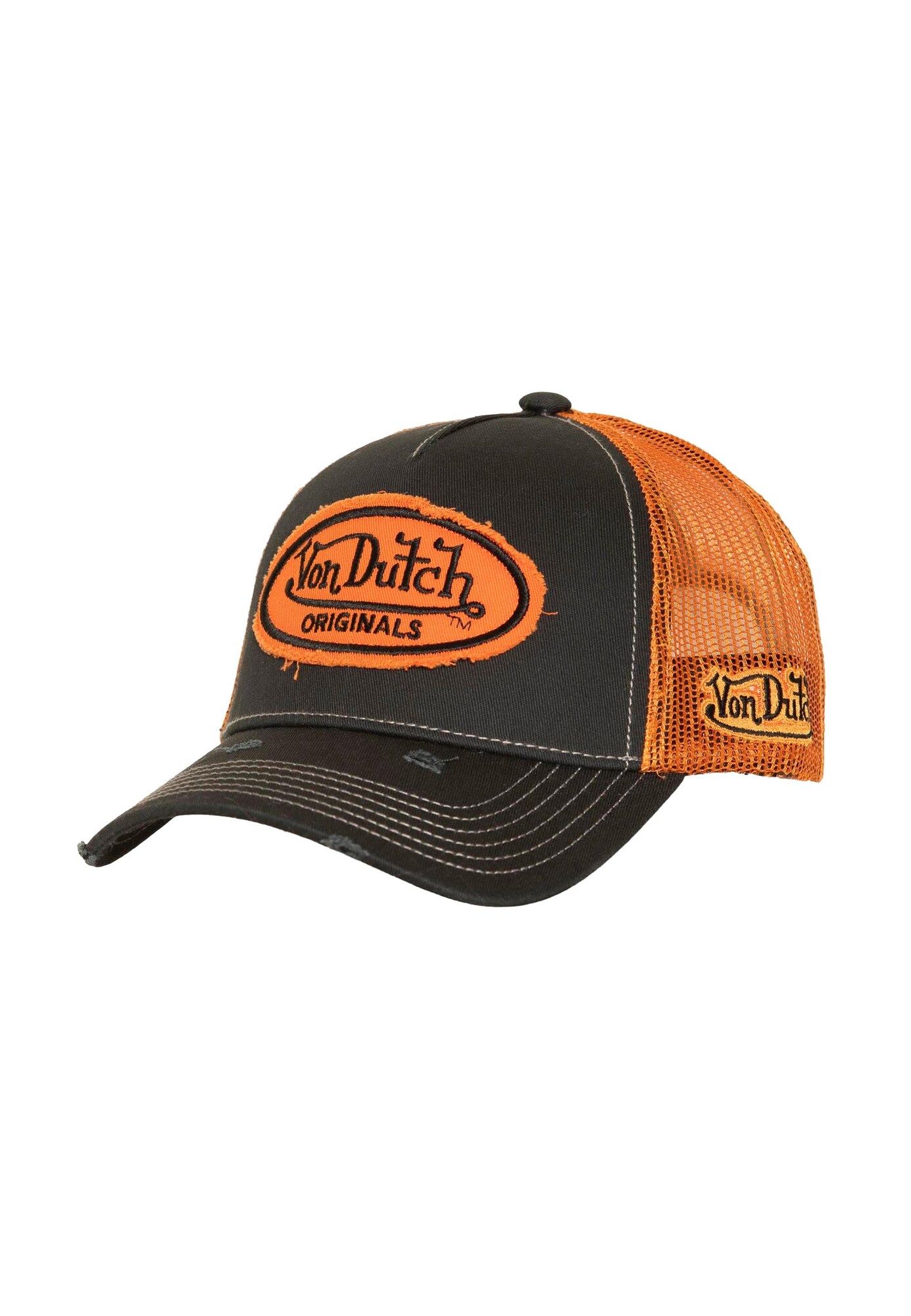 Von Dutch Originals Șapcă portocaliu închis / negru