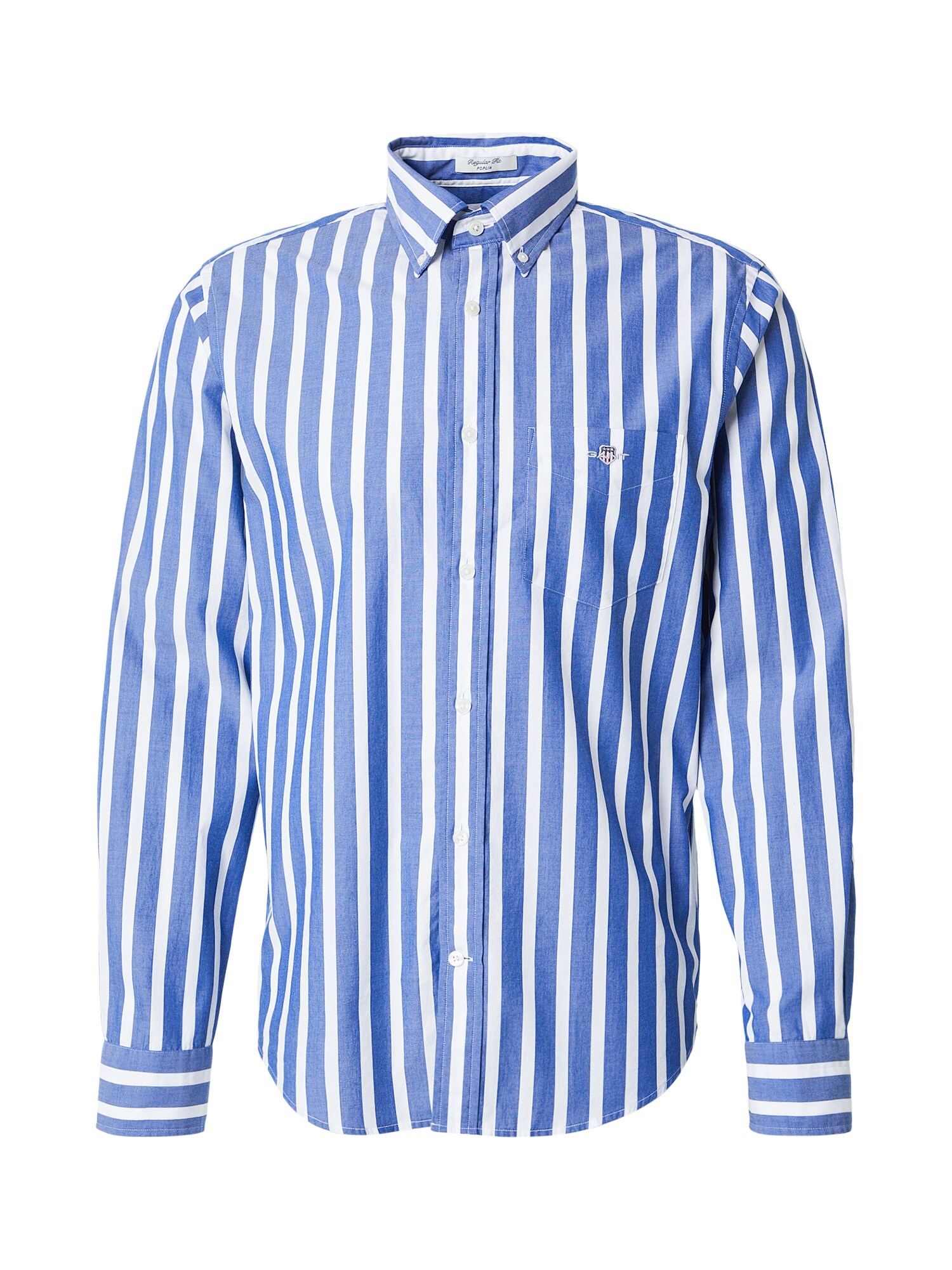 GANT Cămașă CLASSIC  albastru regal / alb