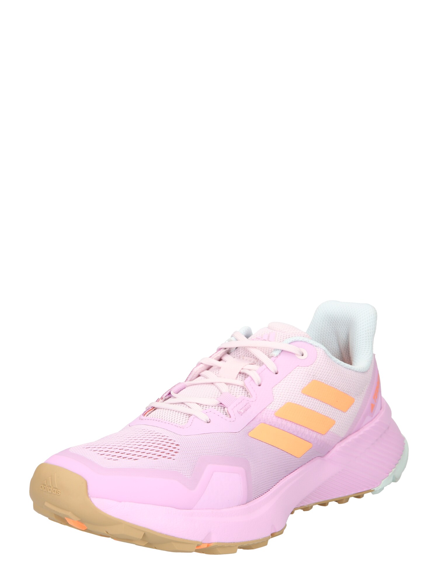 ADIDAS TERREX Bėgimo batai 'TERREX' alyvinė spalva / pastelinė violetinė / oranžinė