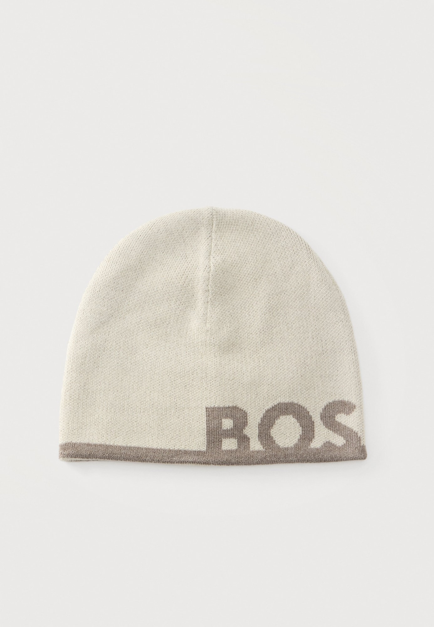 BOSS Căciulă Reviso bej / maro