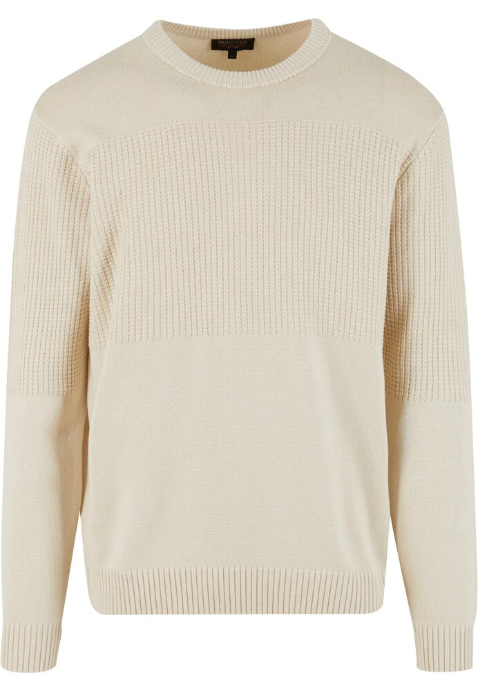 INDICODE JEANS Pullover 'INFame' Herren Größe L offwhite