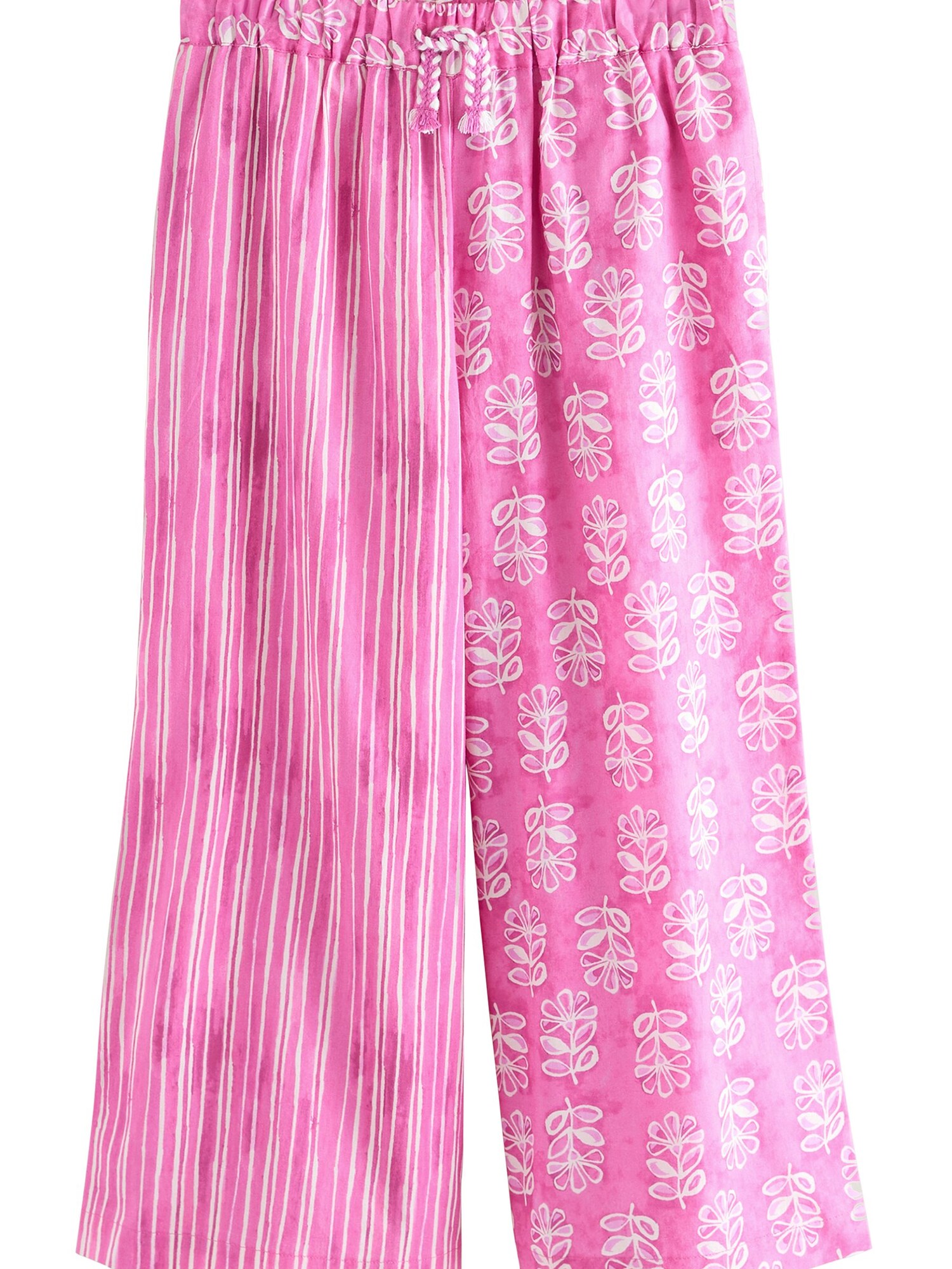 Next Pantaloni  roz / alb