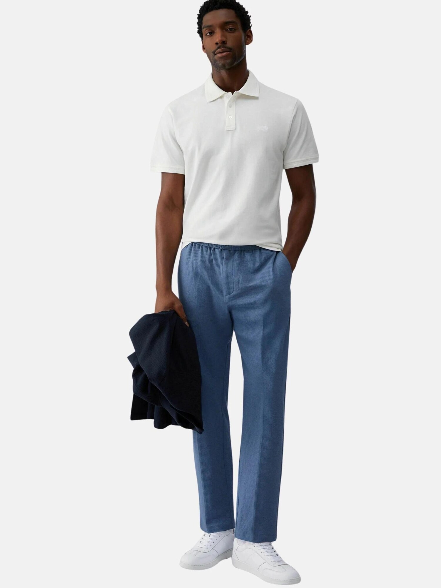 Liu Jo Camiseta 'LIU JO UOMO POLO POLOBORDO POLO' blanco – imagen 2