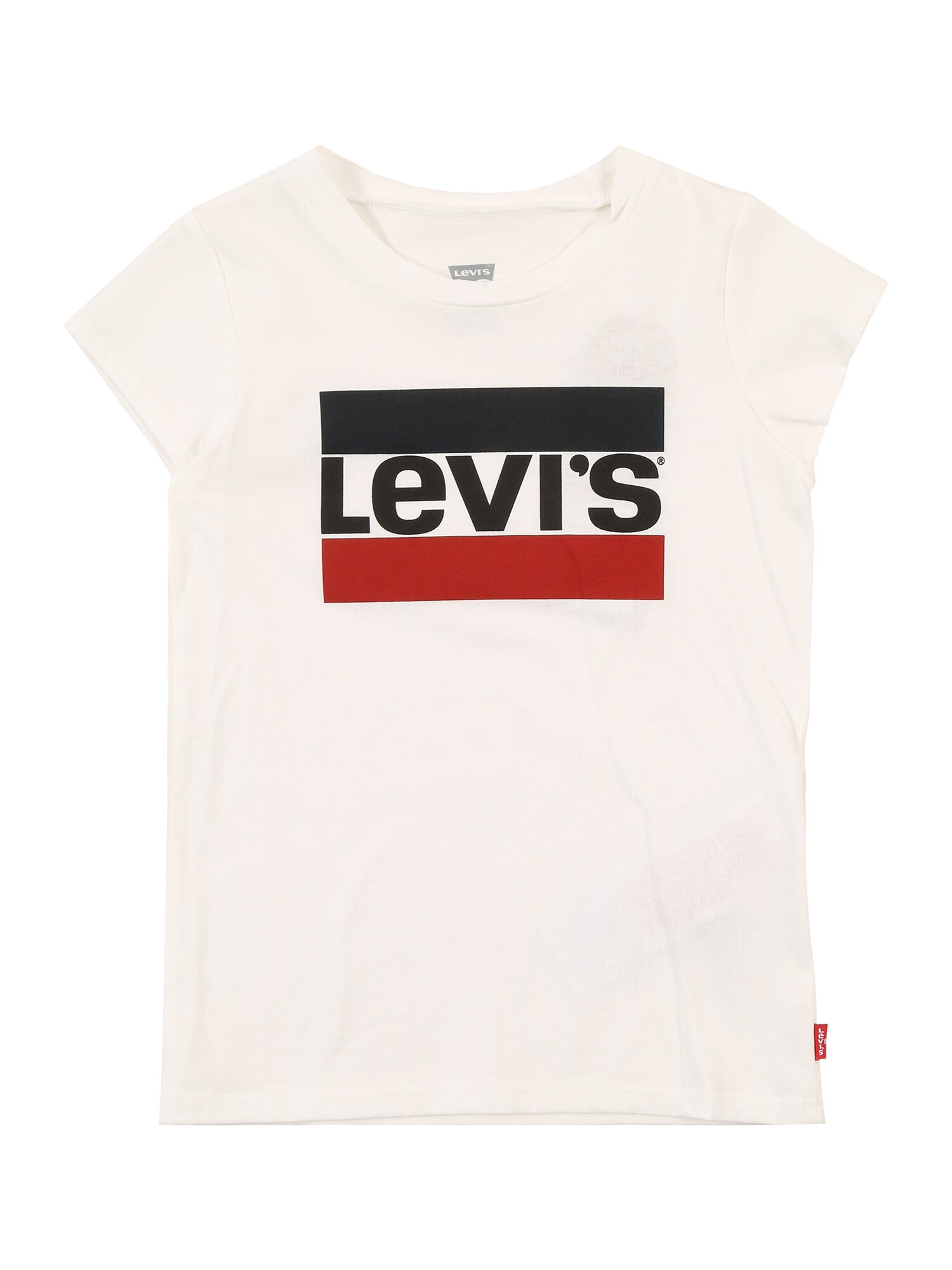LEVI'S Marškinėliai  balta / nakties mėlyna / raudona