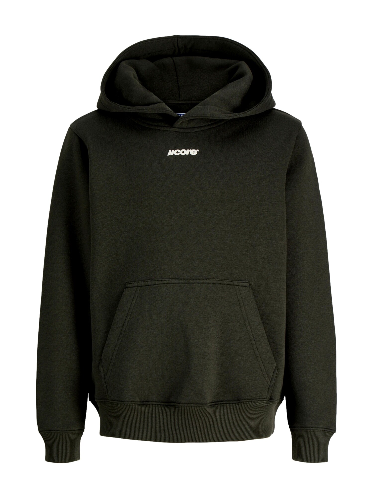 Jack & Jones Junior Mikina 'JCOCLUB'  jedľová / biela