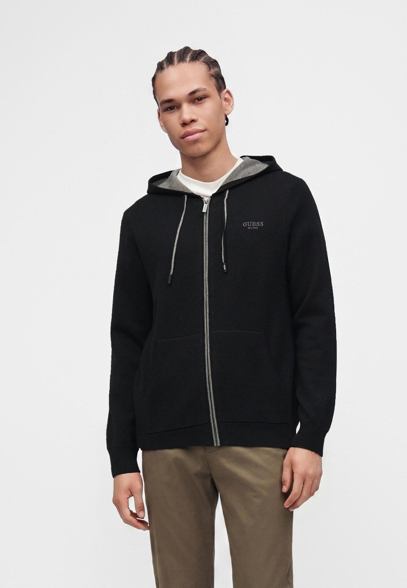 GUESS Cárdigan 'Nolan' negro – imagen 3