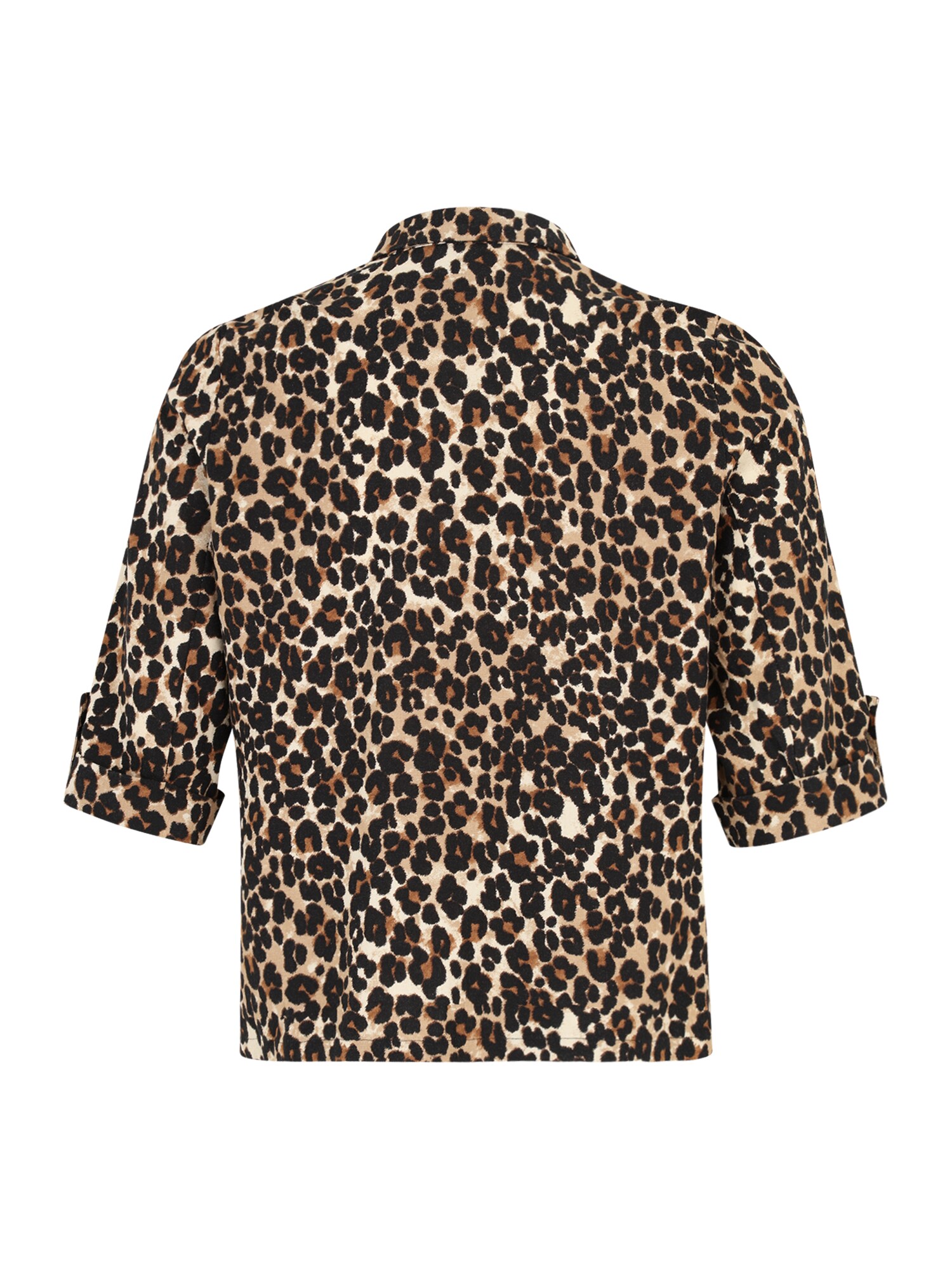 Vero Moda Curve Blézer 'VMCJESMILO'  konyak / cappuccinobarna / fekete termék 2. képe