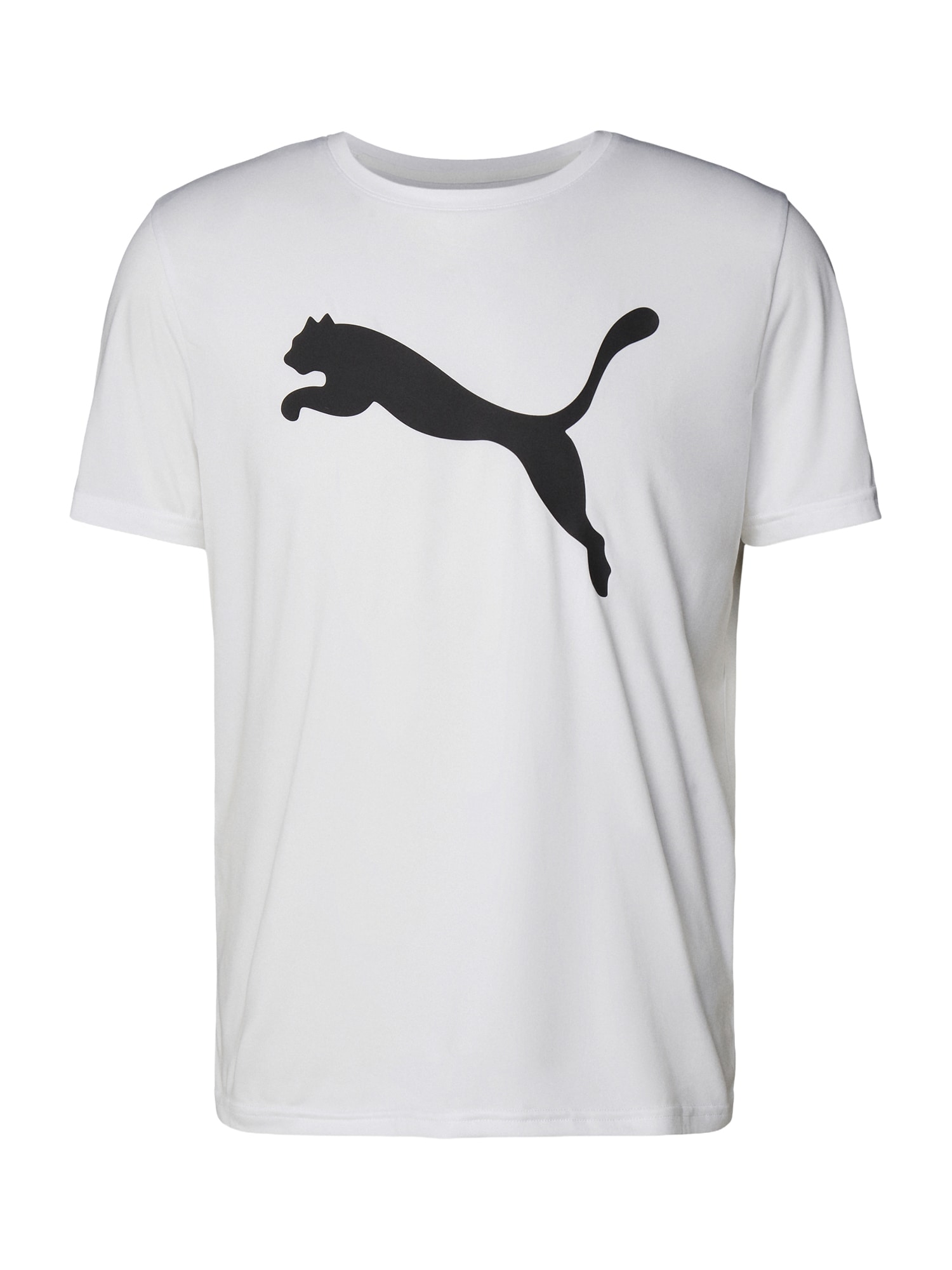 PUMA Funkčné tričko 'Tad Essentials' čierna / biela