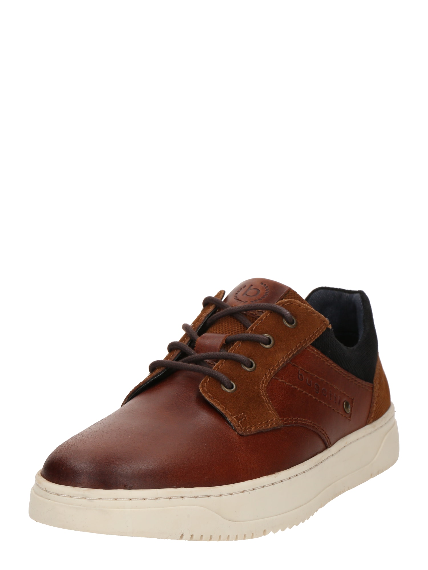 bugatti Sneaker low  bleumarin / maro