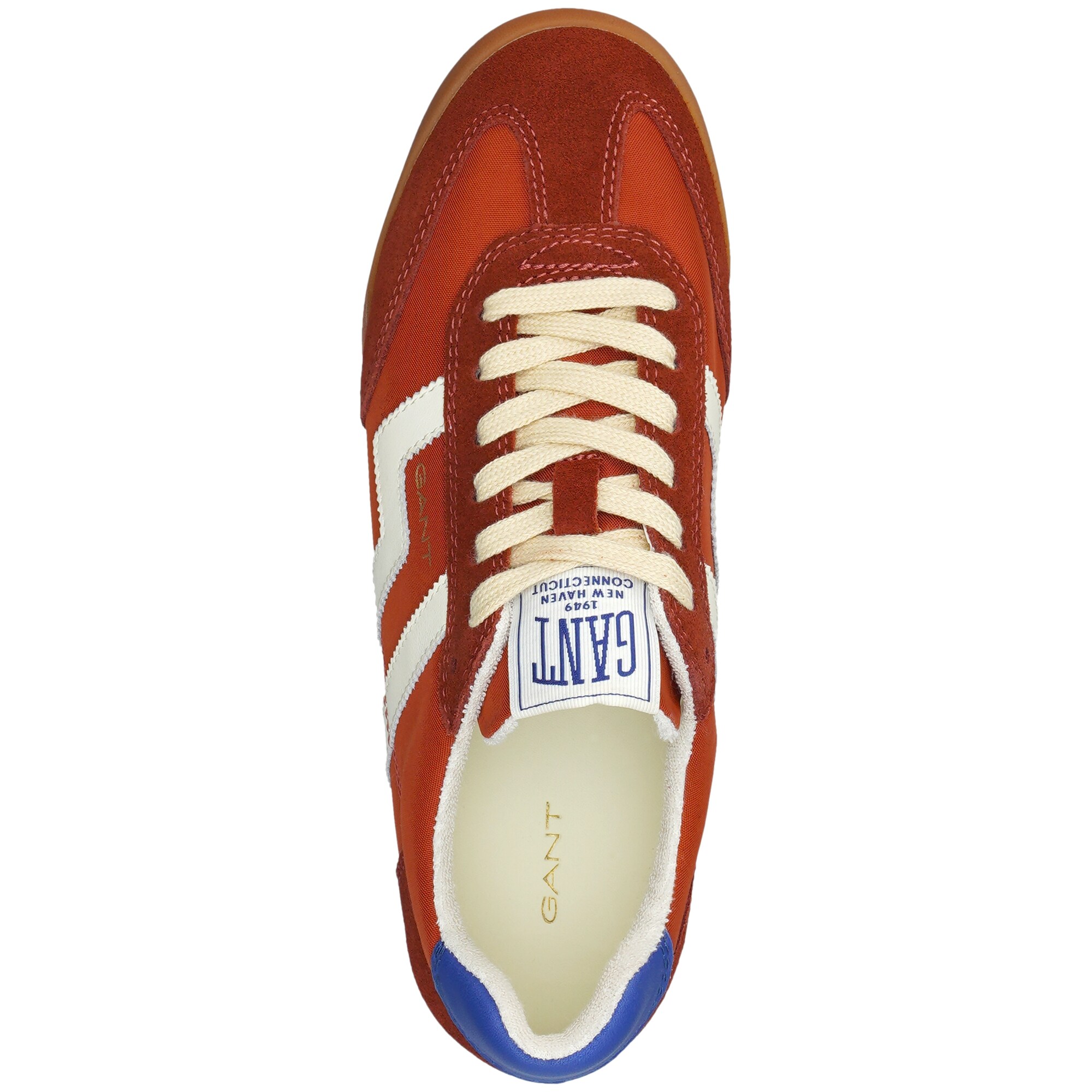 GANT Zapatillas deportivas bajas 'Beylana'  azul / marrón castaño / marrón rojizo / blanco natural – imagen 3